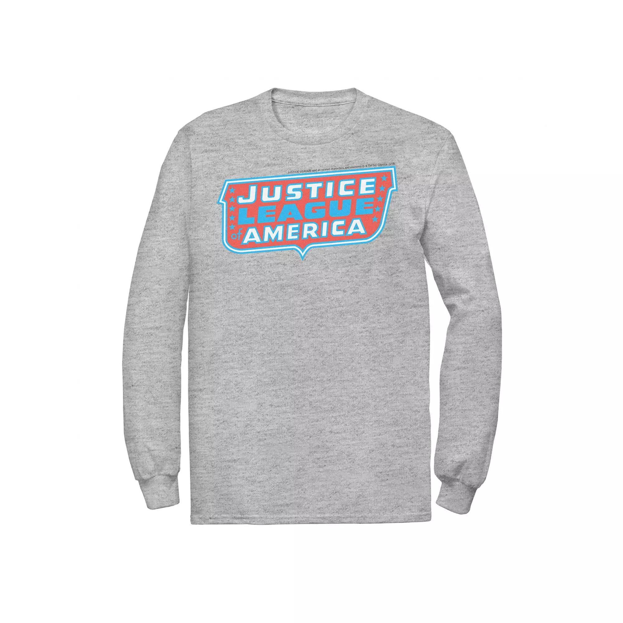 Big & Tall Stranger Things Surf Combi Pizza Long Sleeve Tee, Men's, Size: 3XL Tall, Athletic Grey Product Image