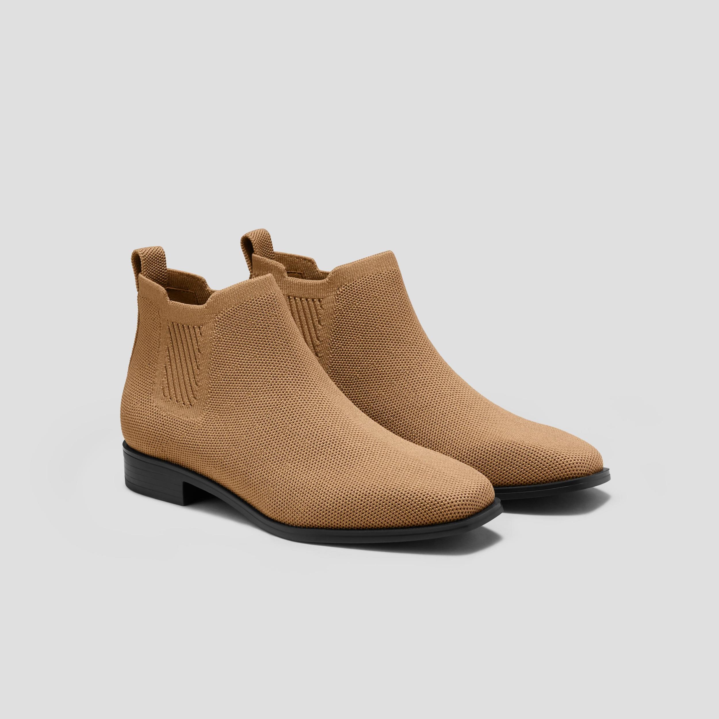 Square-Toe Water-Repellent Ankle Boots (Ryan Pro) Product Image