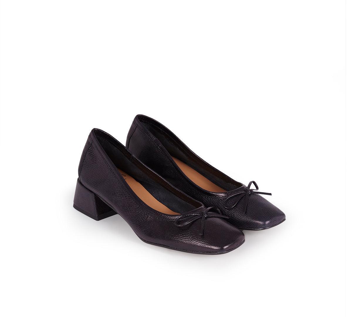 Cosime Black Small Heel Product Image