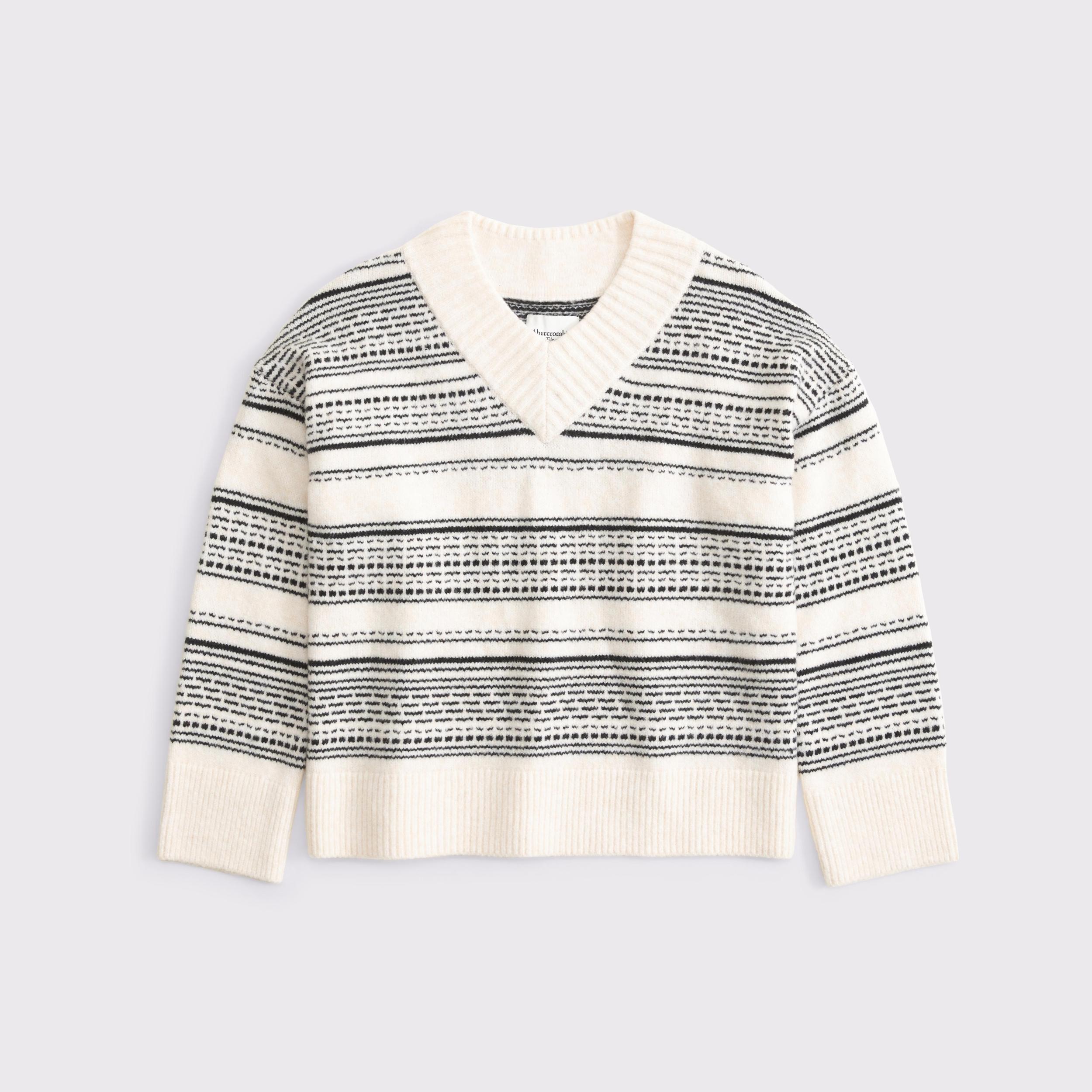 High V-Neck Sweater Product Image