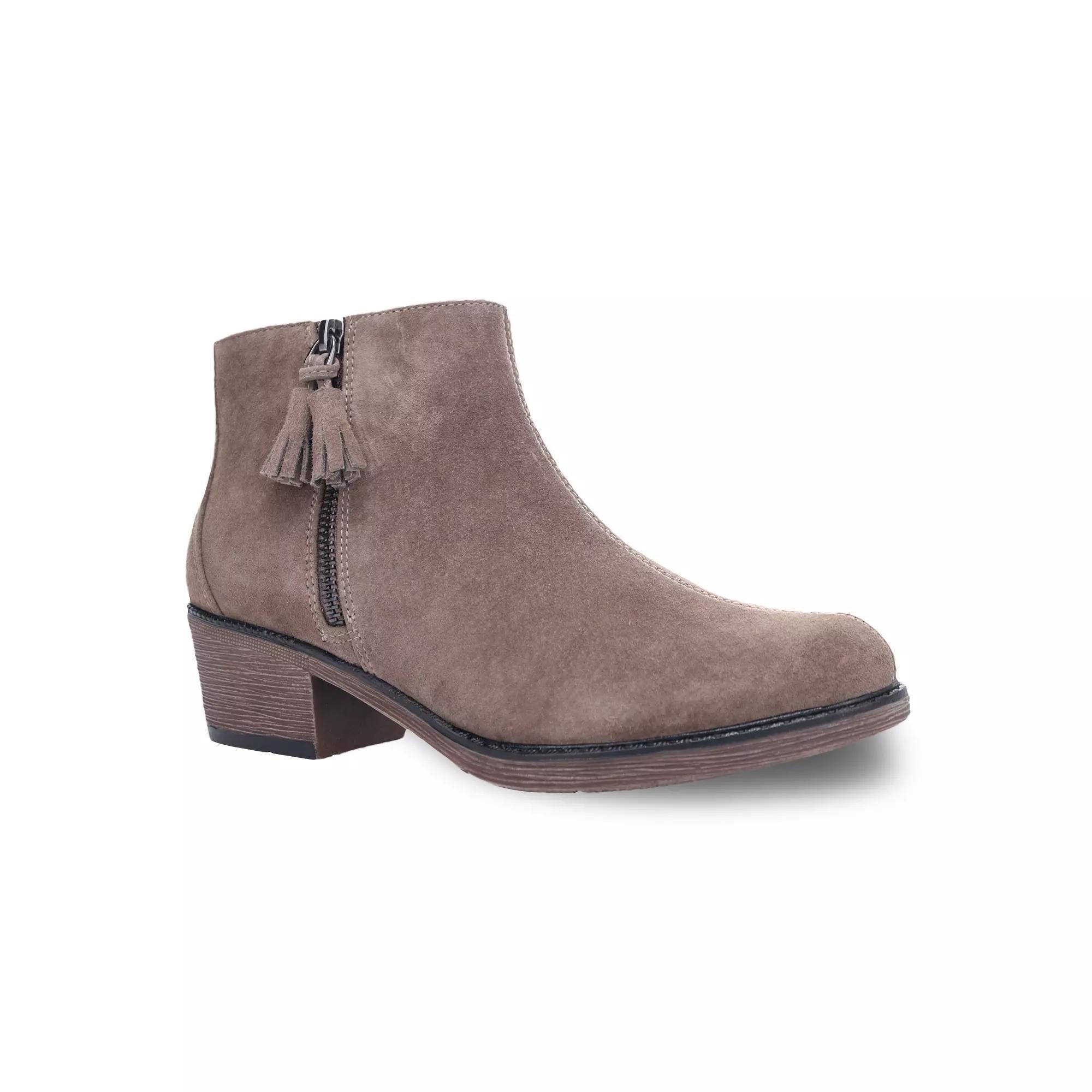 Propet Rebel Womens Suede Ankle Boots Product Image