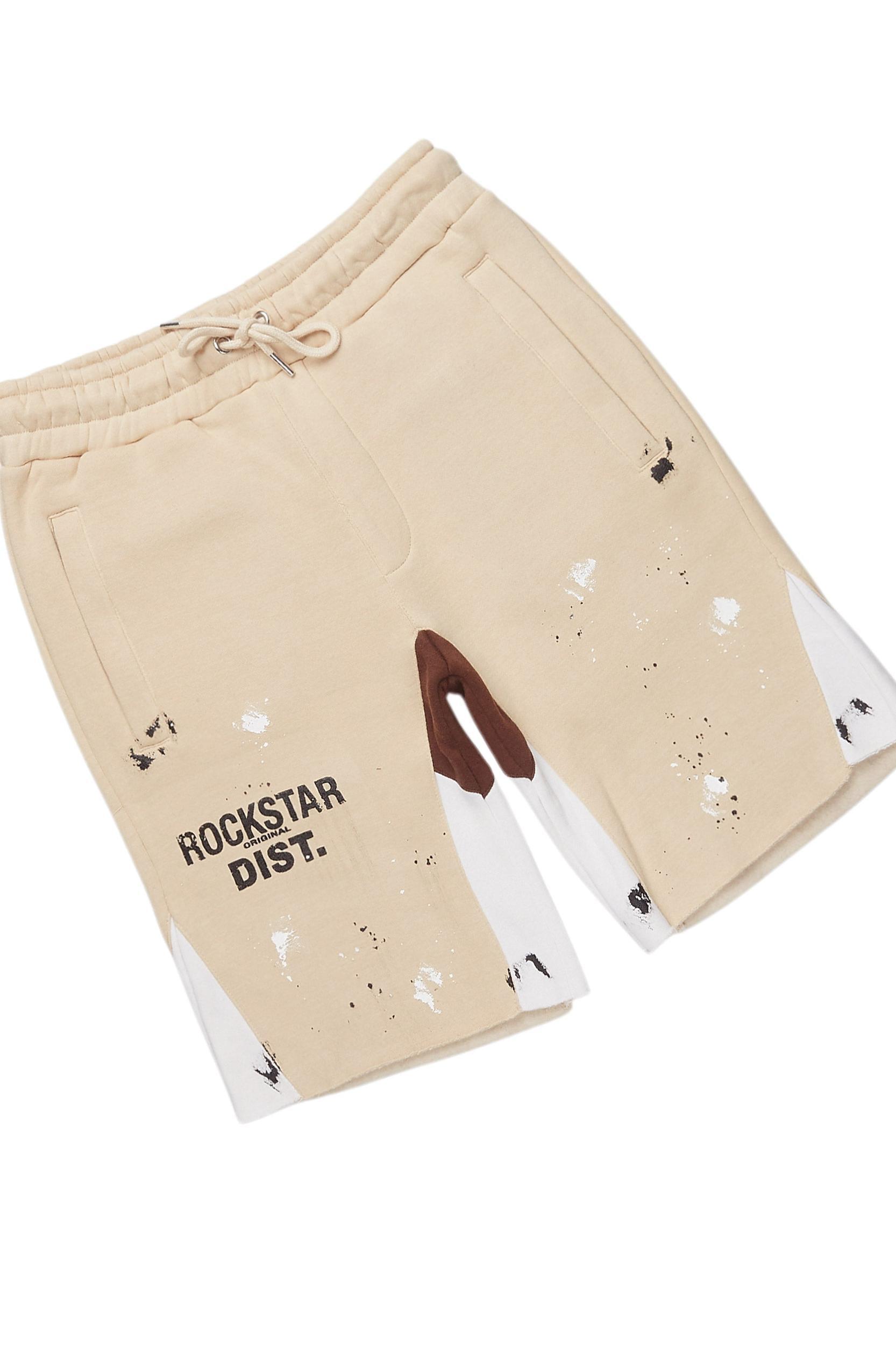Scottie Beige Painter T-Shirt/Short Set Male Product Image