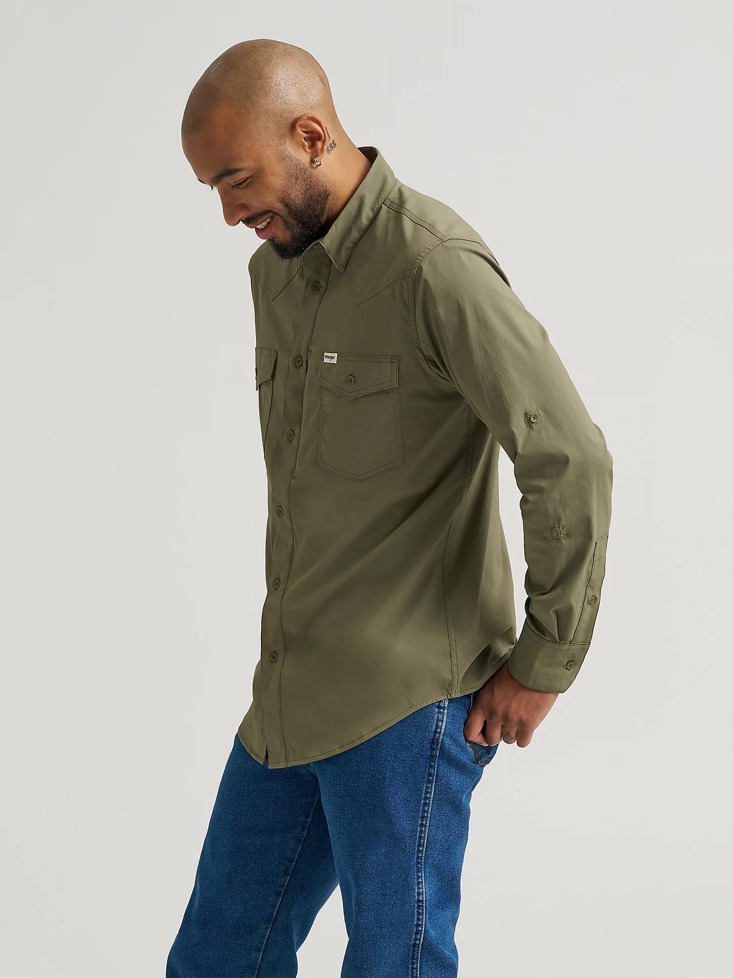 Wrangler All Terrain Gear Men's Technical Shirt | Men's SHIRTS | Wrangler® Product Image