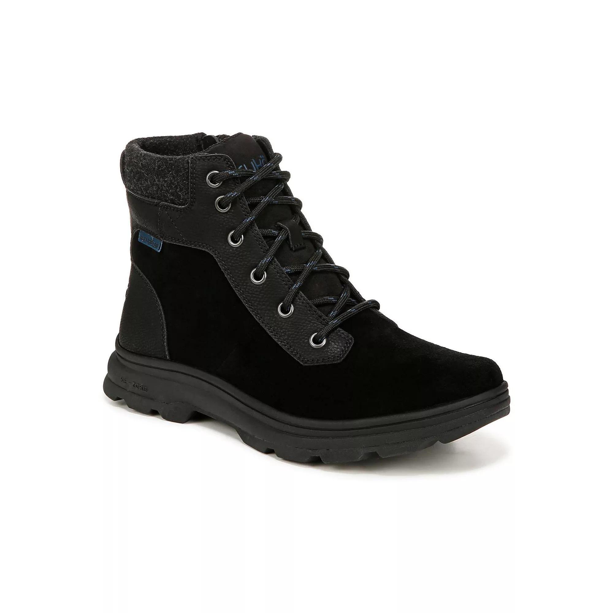 Ryka Brunswick Women's Water-Repellent Suede Boots, Size: 9.5, Black Suede Leather Product Image