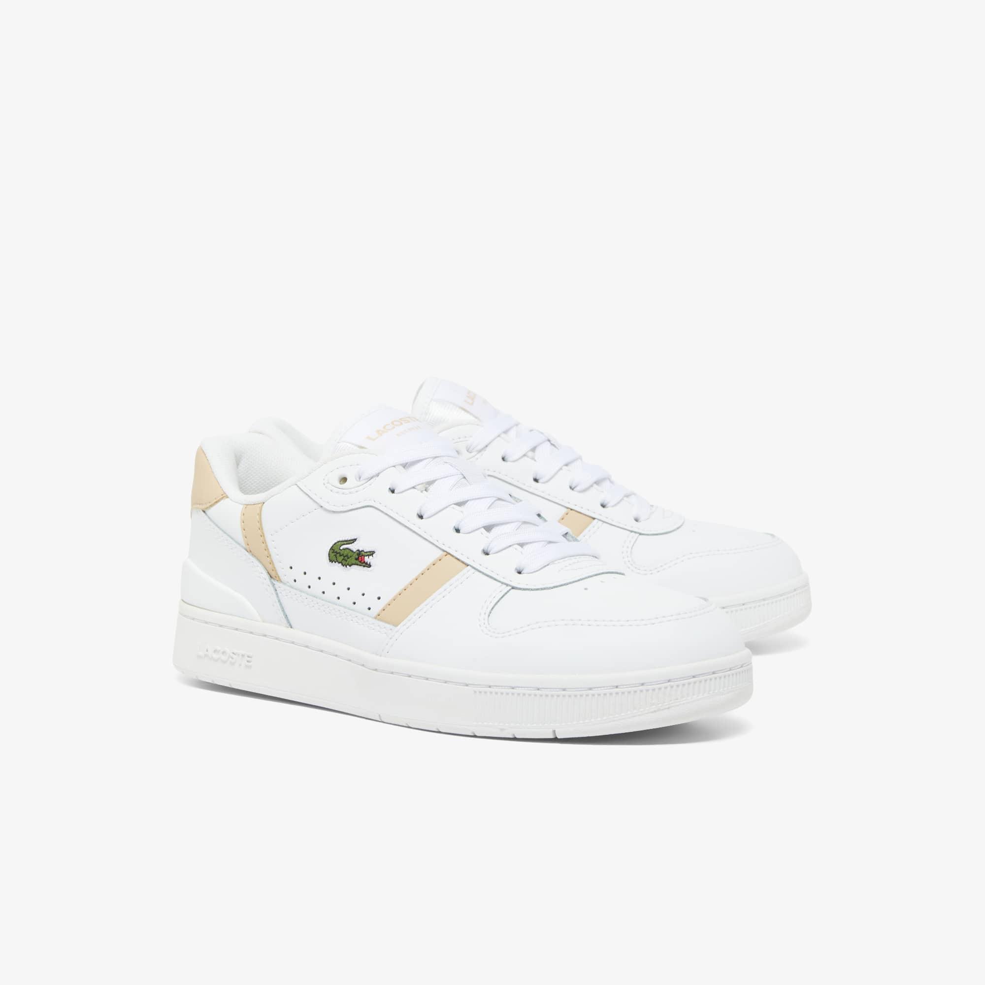 Women's T-Clip Set Leather Sneakers Product Image
