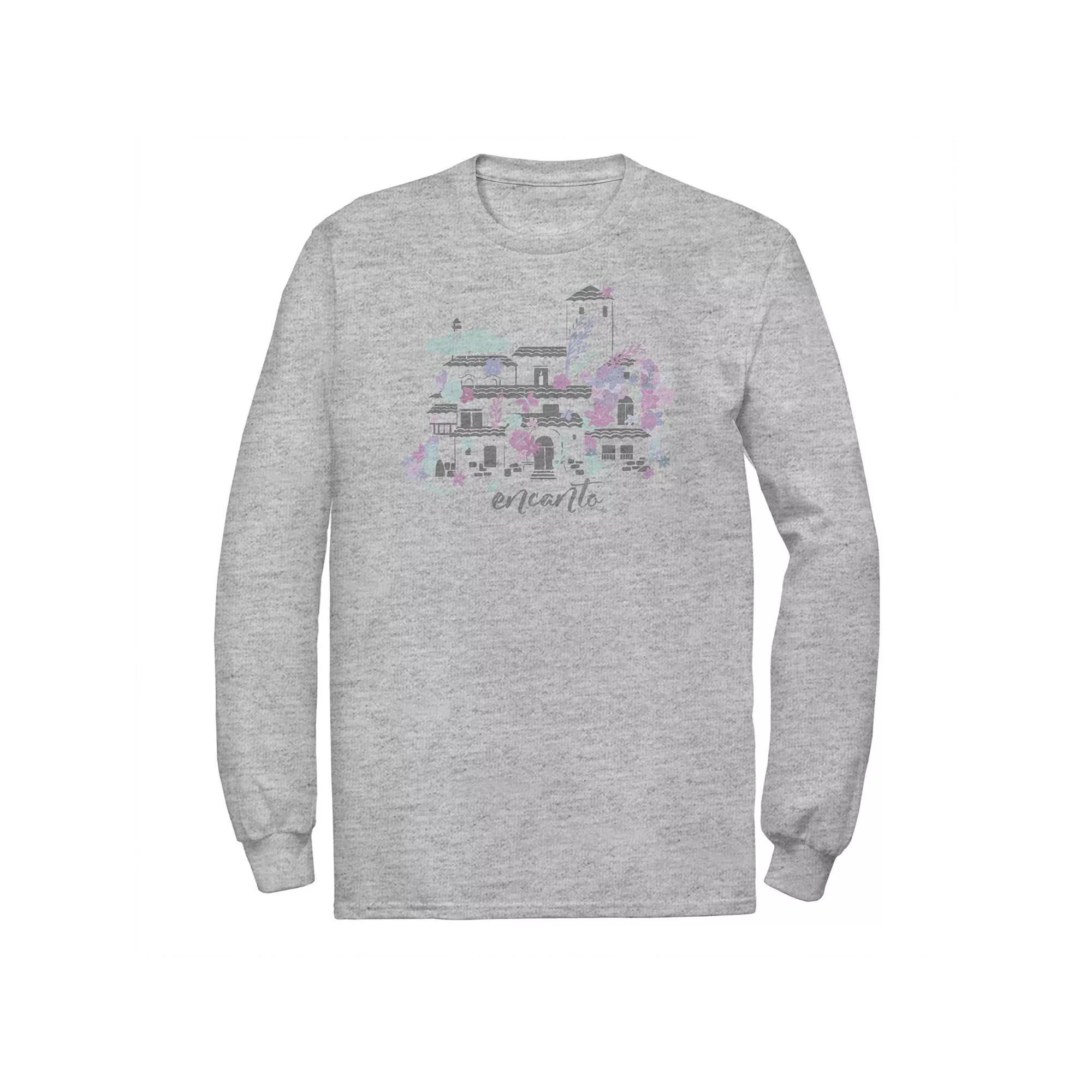 Big & Tall Disney Encanto Home Water Color Portrait Tee, Men's, Size: 5XL, Athletic Grey Product Image
