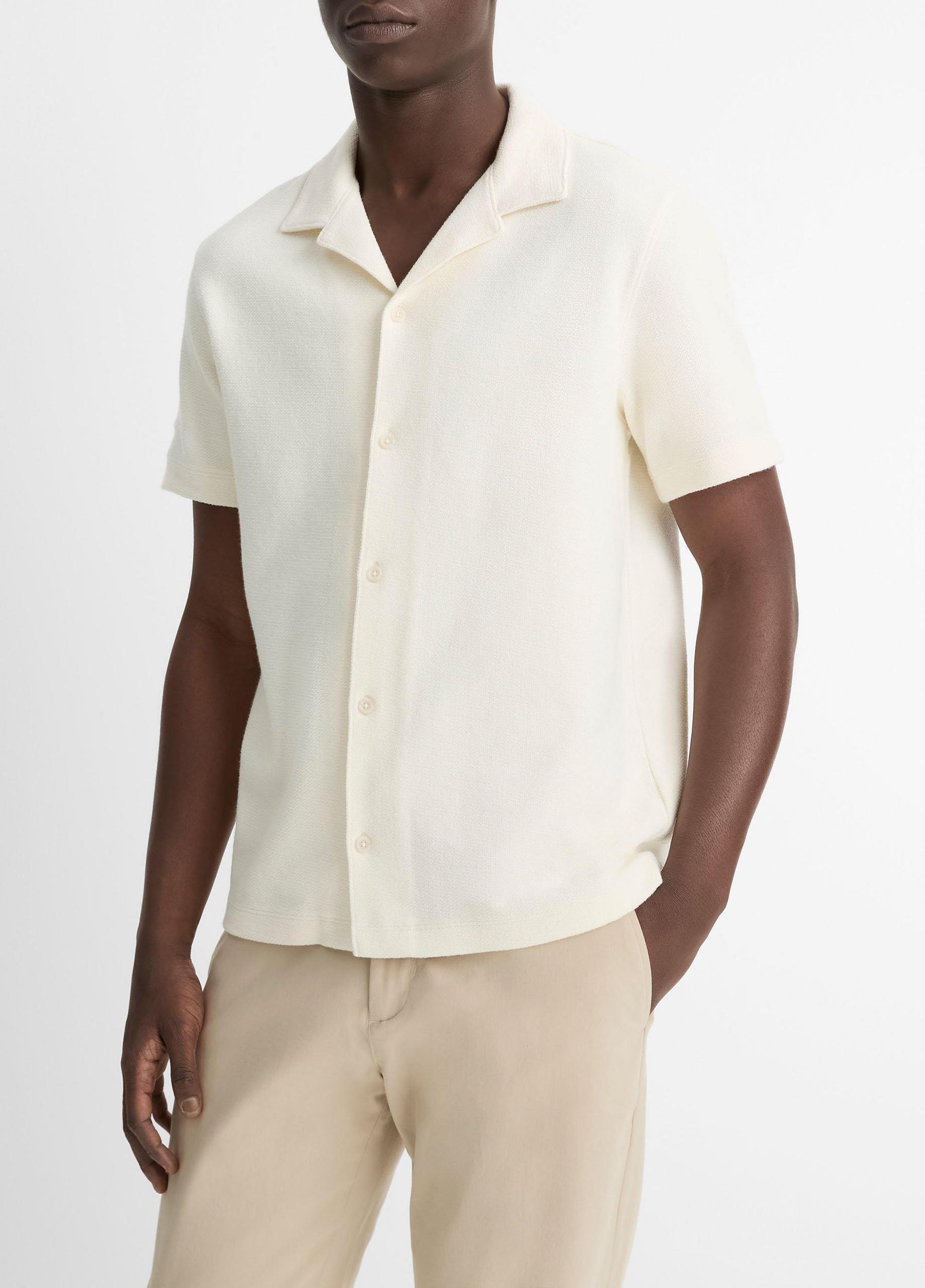Cotton Bouclé Cabana Shirt Product Image