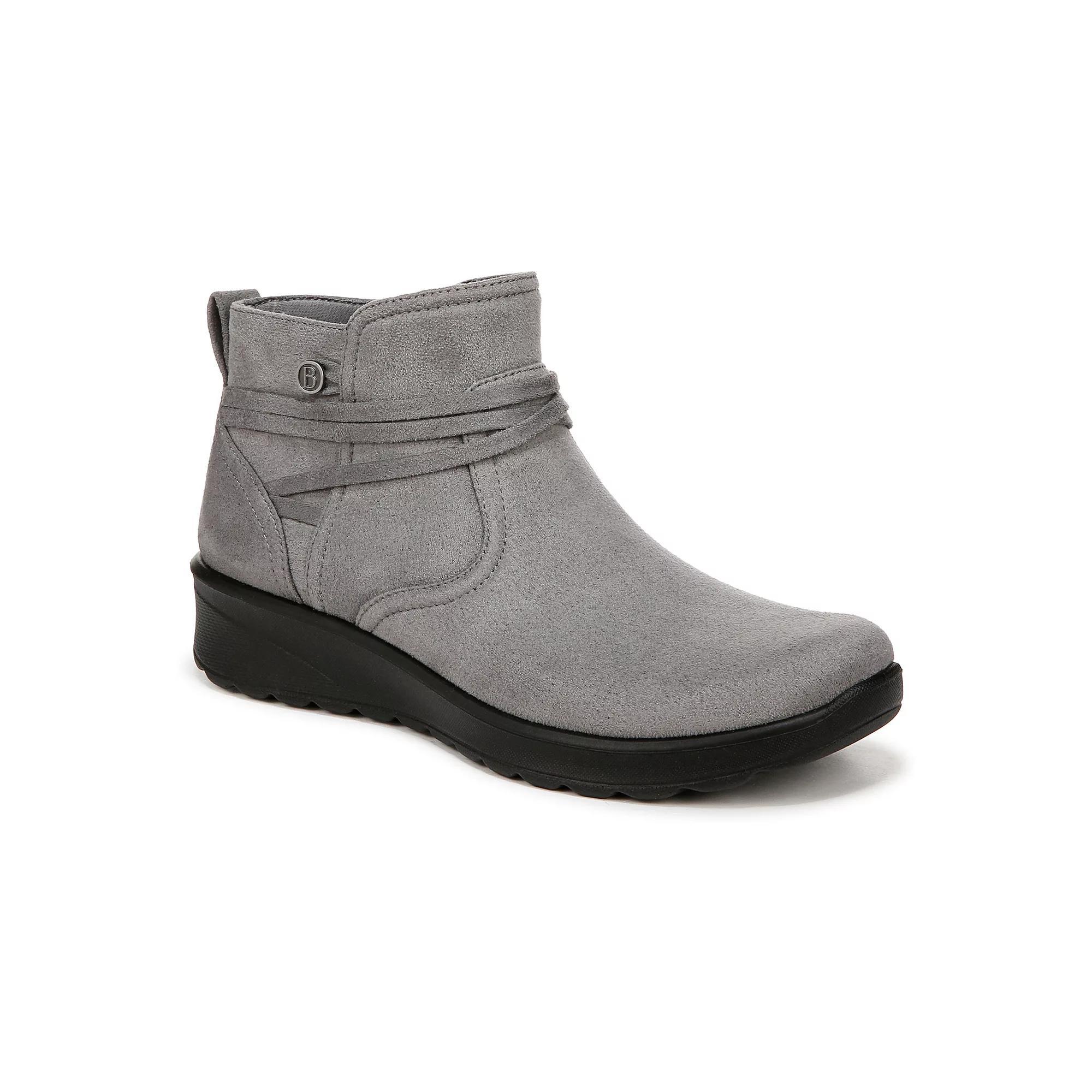 LifeStride Guest Women's Ankle Boots, Size: 8.5 Wide, Grey Fabric Product Image