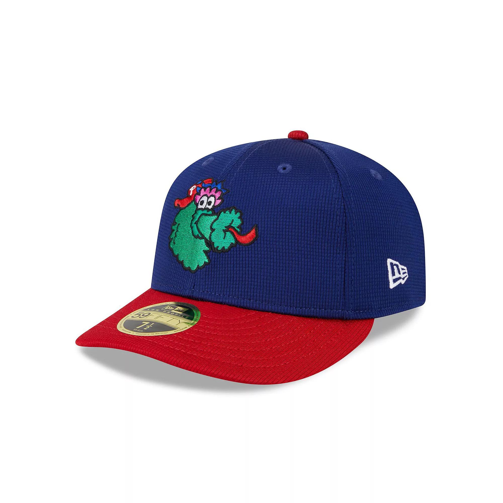 Men's New Era  Navy Philadelphia Phillies 2024 Batting Practice Low Profile 59FIFTY Fitted Hat, Size: 8, Blue Product Image