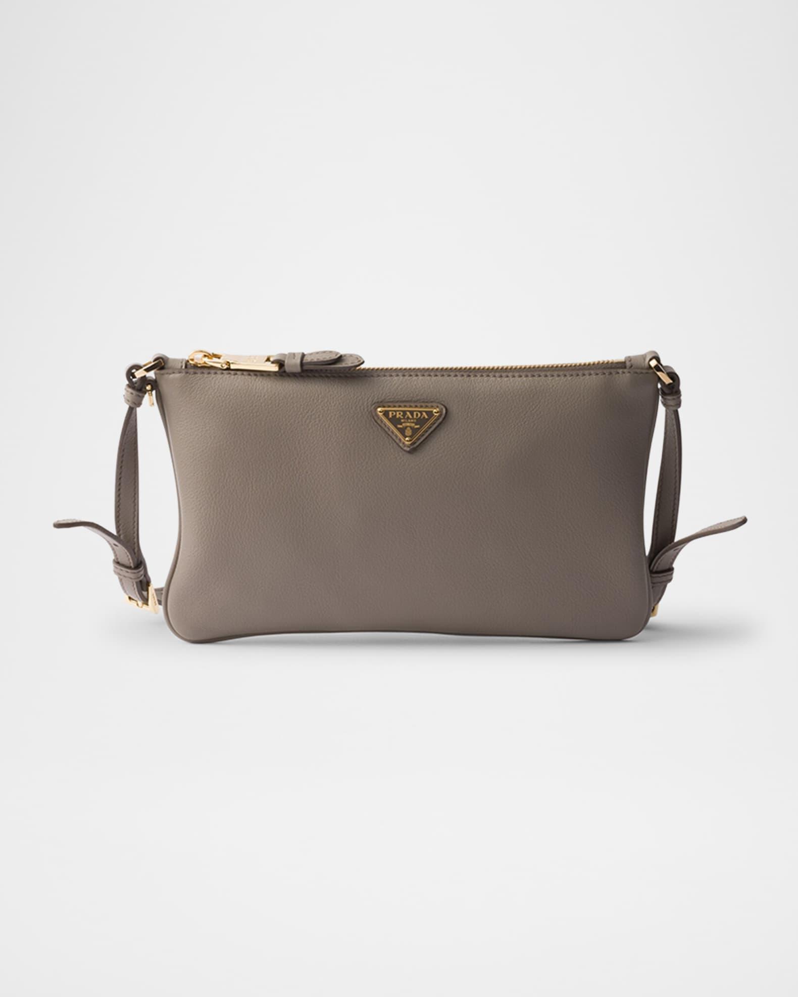 Calfskin Leather Pouch Bag Product Image
