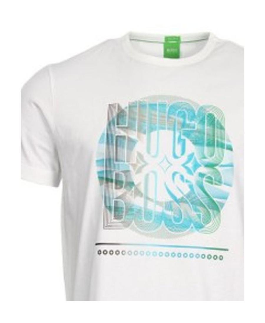 HUGO BOSS Logo Details T-shirt In White Product Image