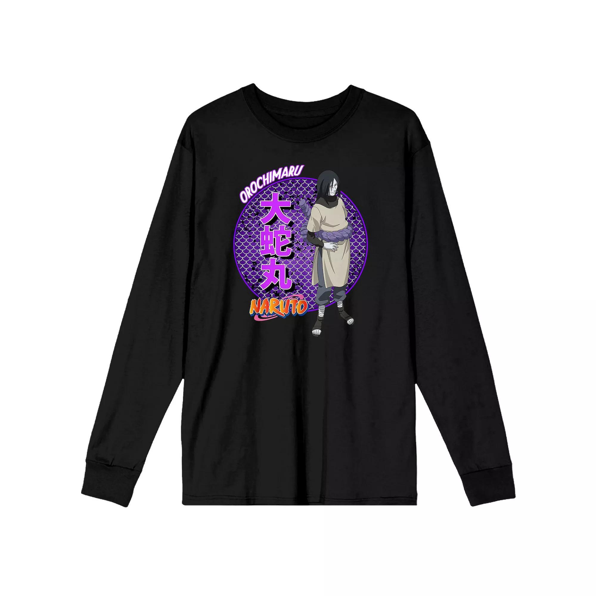 Men's Naruto Classic Orochimaru Tee, Size: XL, Black Product Image