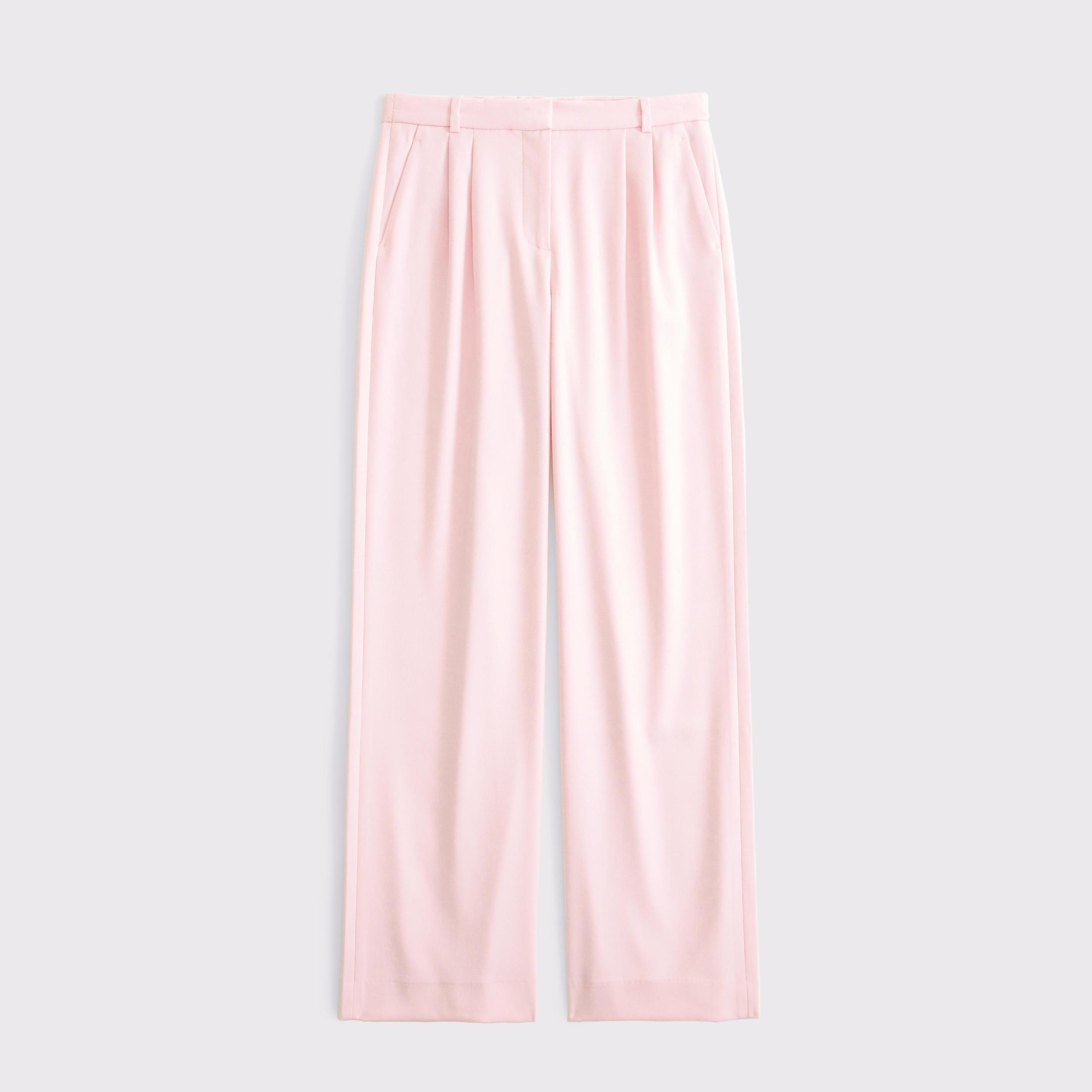 A&F Sloane Low Rise Tailored Wide Leg Pant Product Image