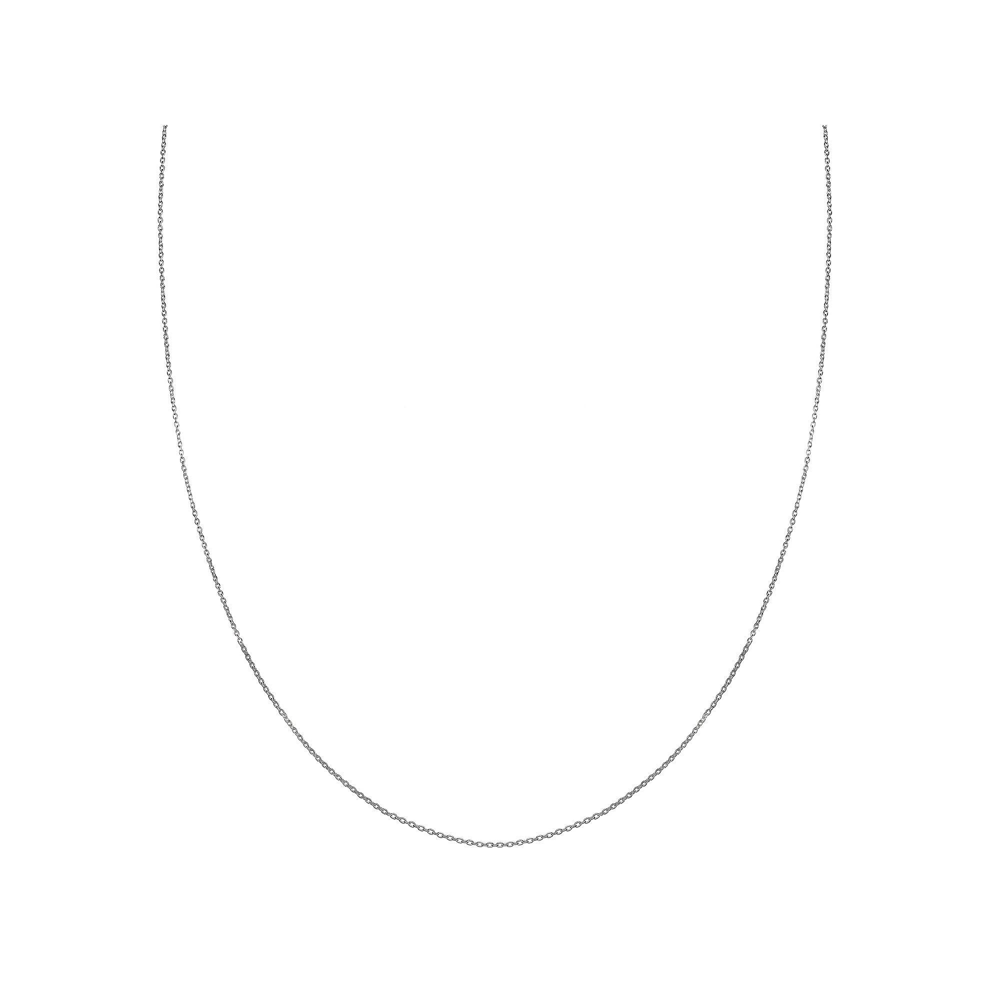 PRIMROSE Sterling Silver Cable Chain Necklace - 18 in., Women's, Size: 18", Grey Product Image