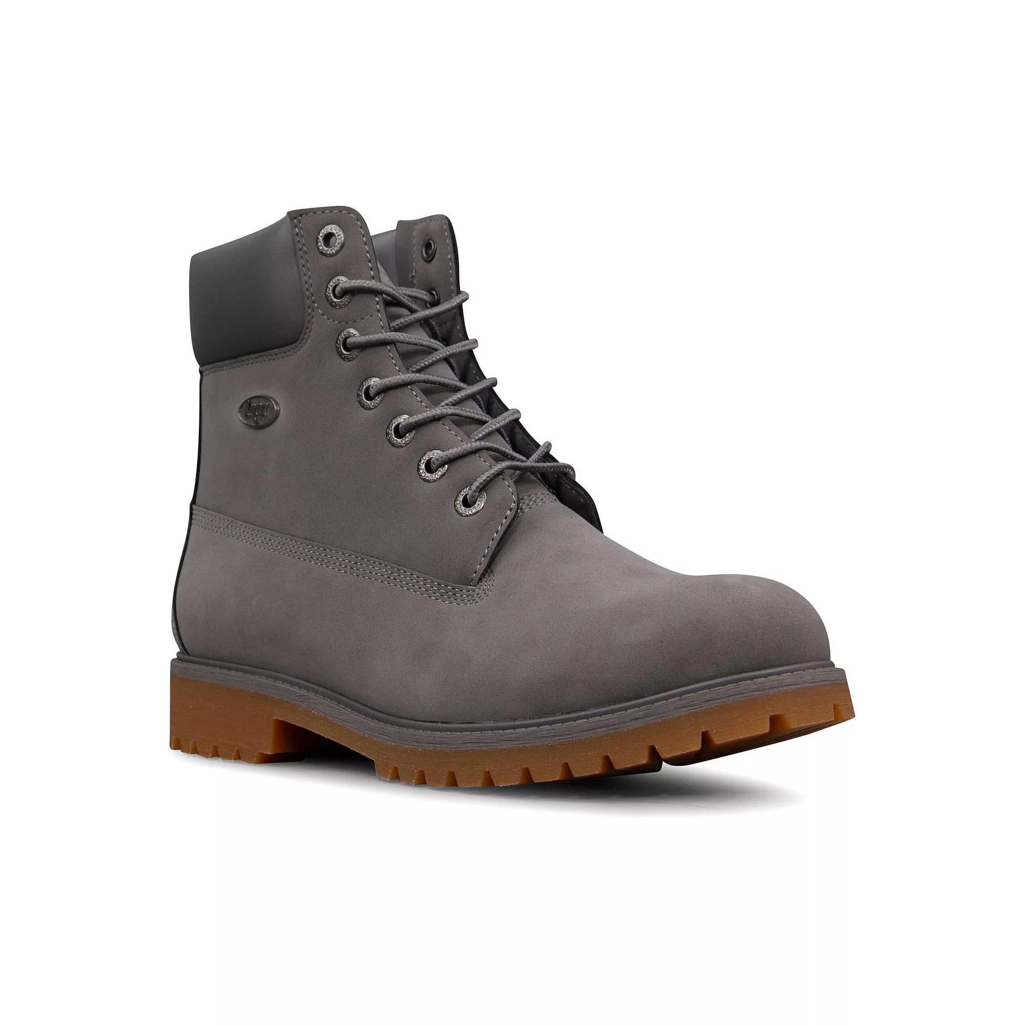 Lugz Convoy Mens Hiking Boots Grey Gum Product Image