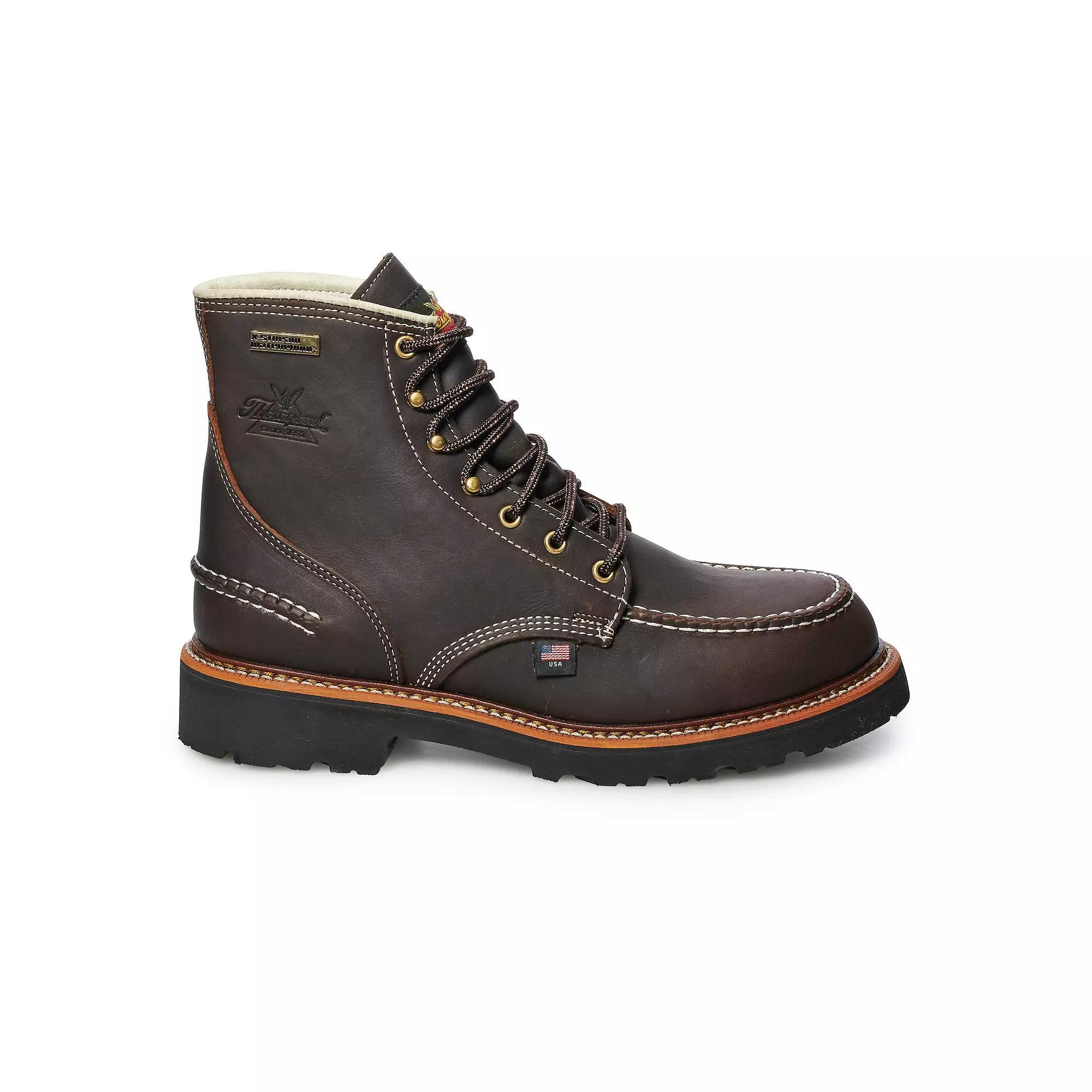 Thorogood 1957 Flyway Men's 6-in. Waterproof Work Boots, Size: 10.5 Medium, Briar  Stop Product Image