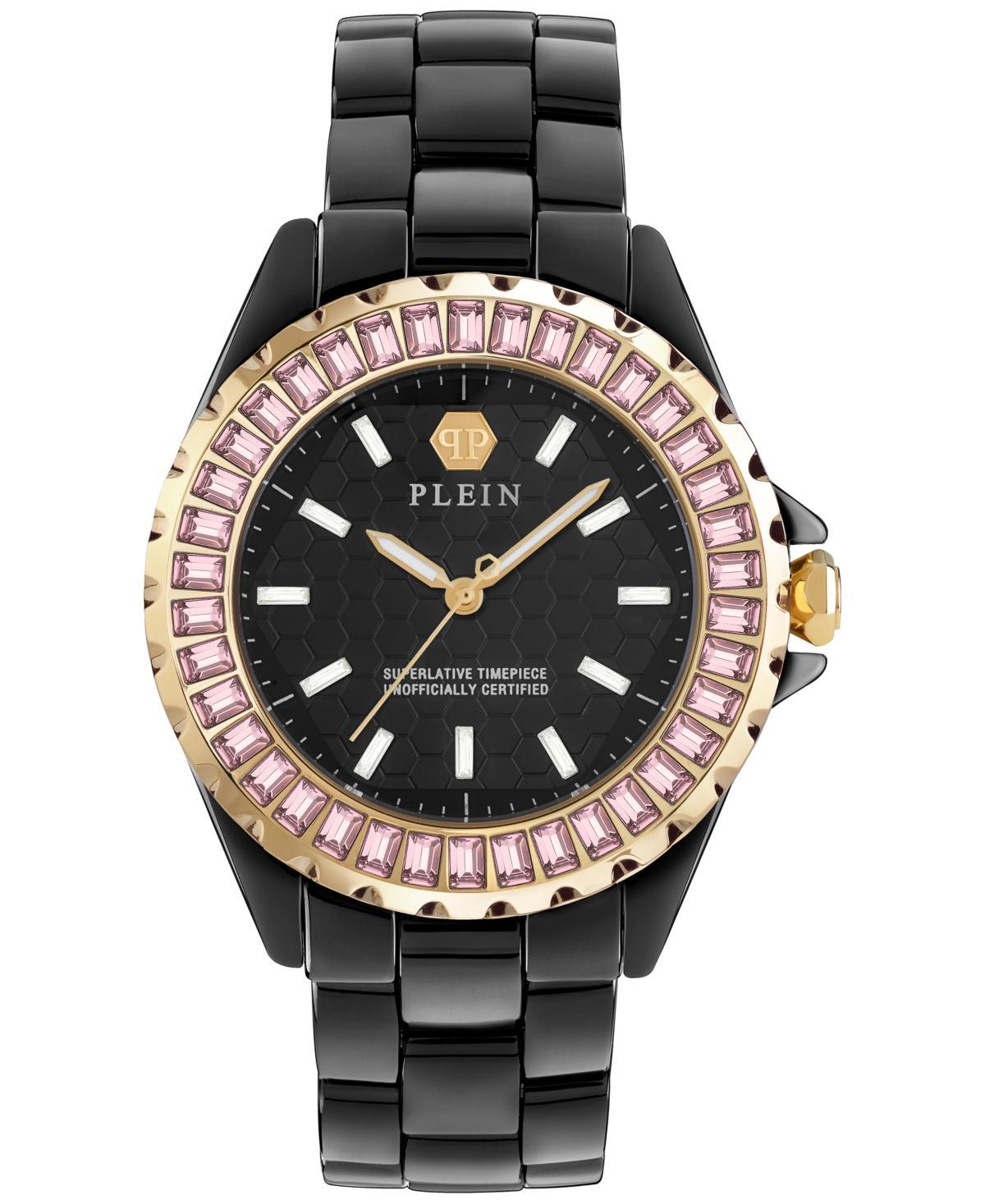 Philipp Plein Womens Heaven Analog Black Ceramic Bracelet Watch Product Image