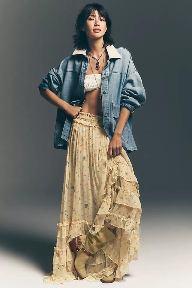 We The Free Lemon Denim Jacket Product Image