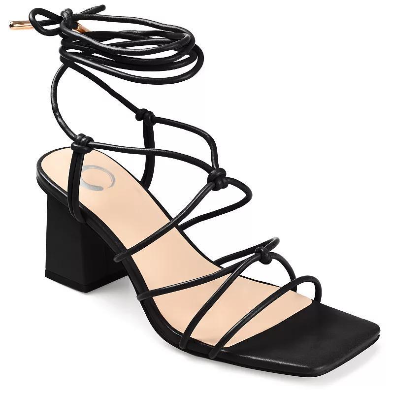 Journee Harpr Womens Tru Comfort Foam Strappy Heel Sandals Product Image