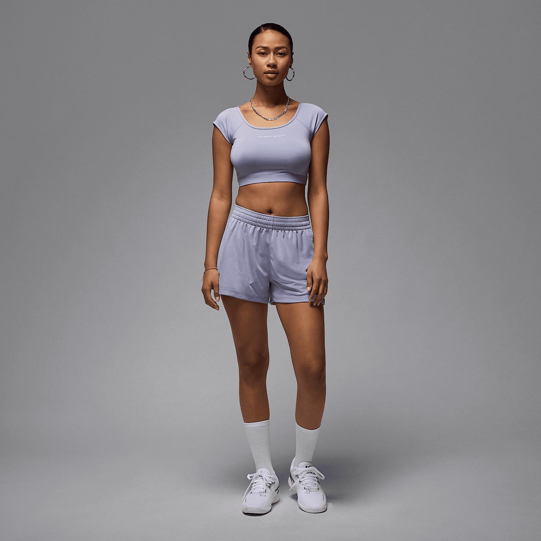Women's Jordan Sport Short-Sleeve Knit Crop Top Product Image