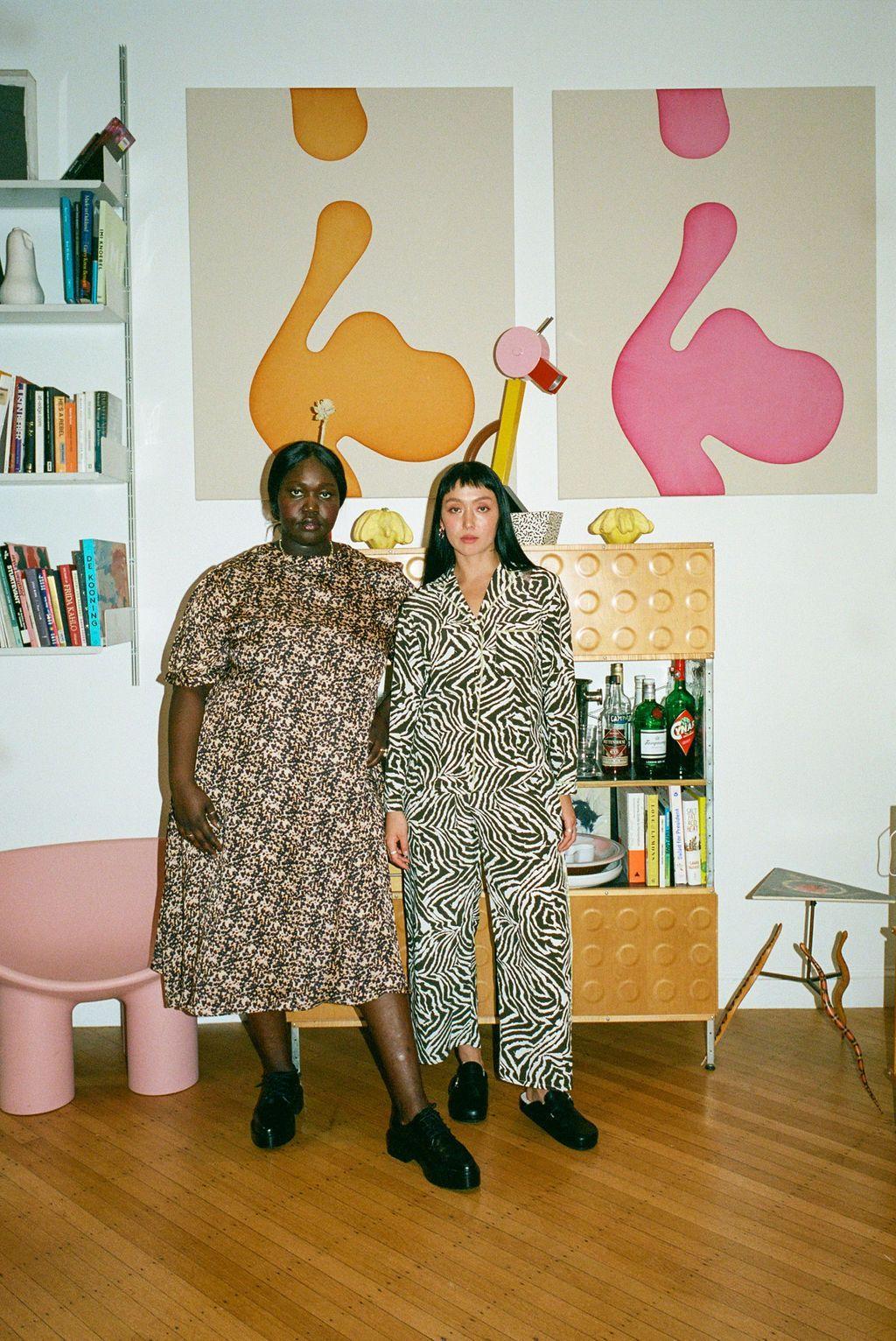 Lena Top - Chocolate Zebra Swirl Product Image