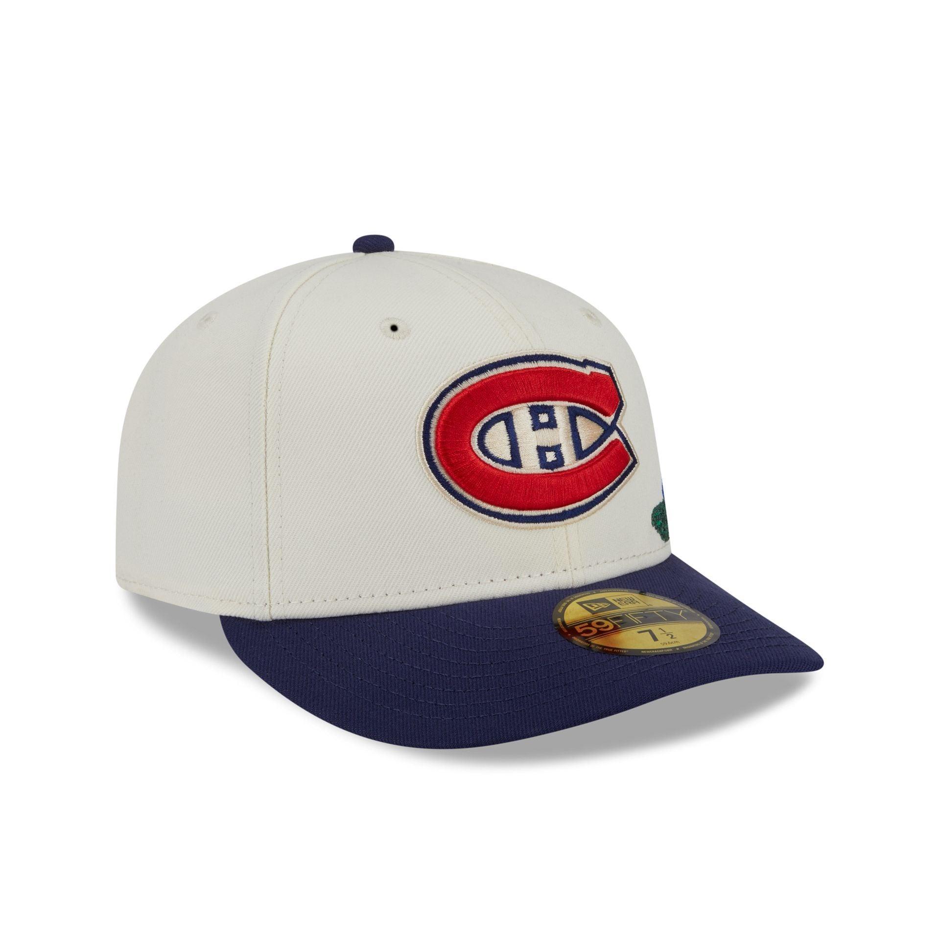Montreal Canadiens Tonal Florals White 59FIFTY Fitted Hat Male Product Image