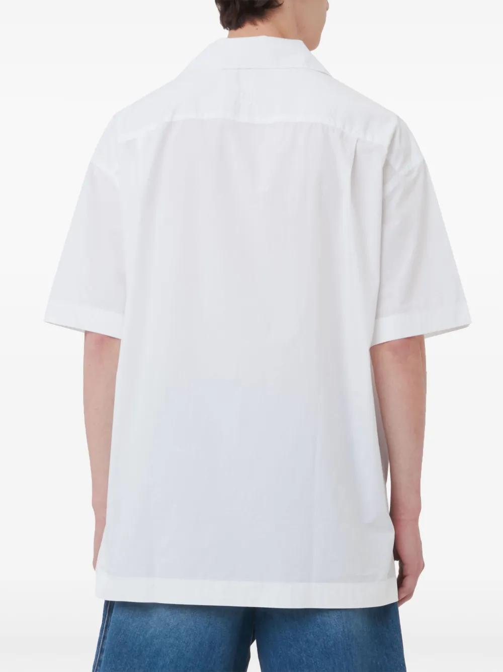 floral-print cotton shirt Product Image