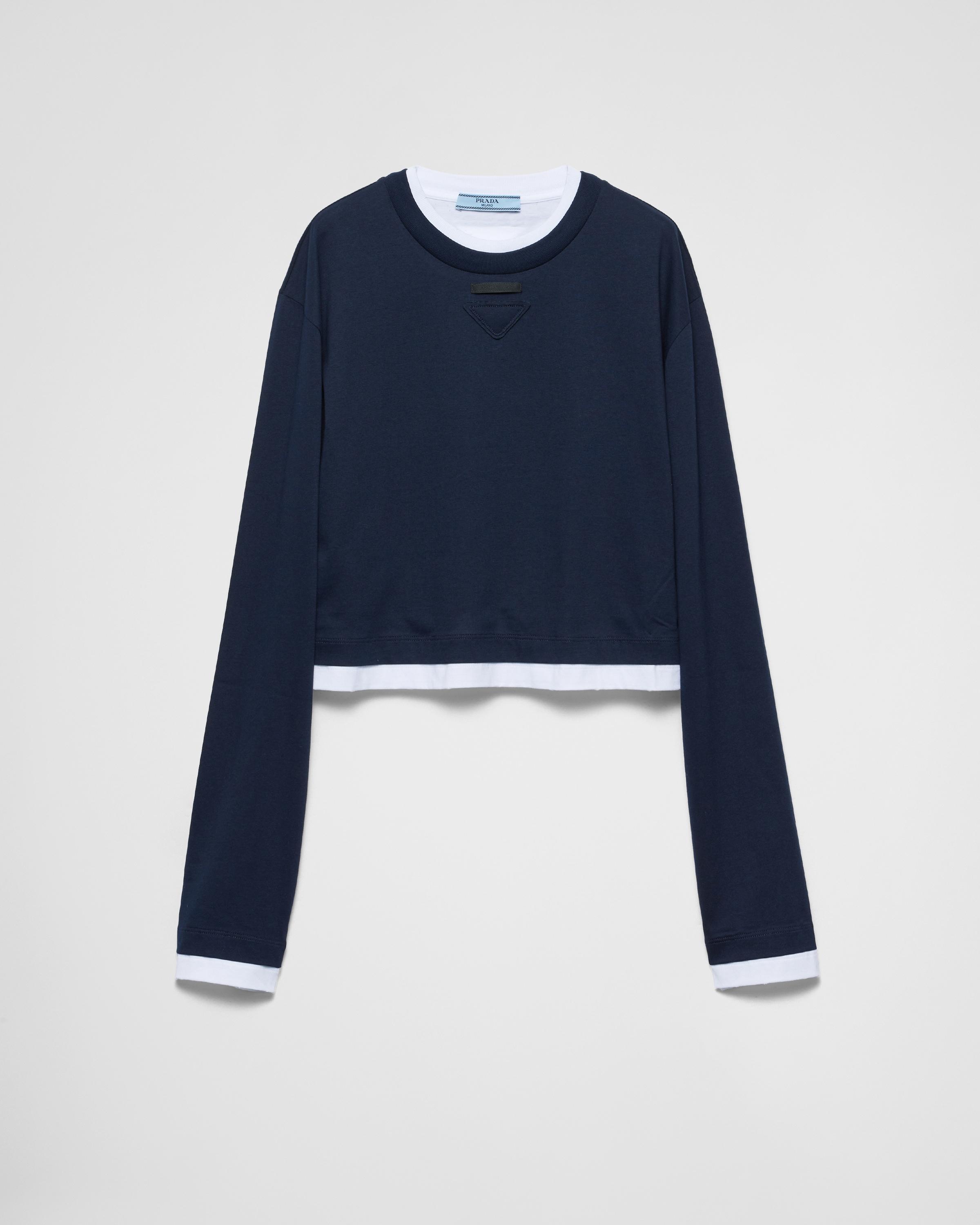 Long-sleeved jersey T-shirt Product Image