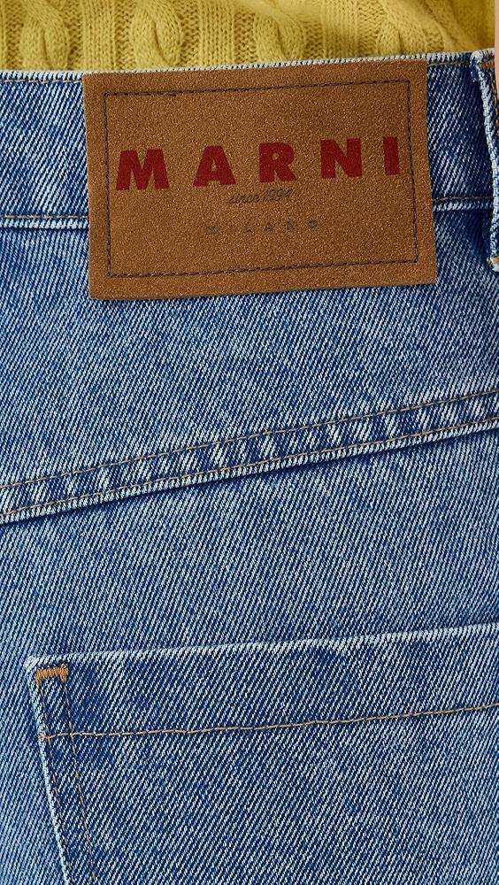 Marni Mega Turn Up Trousers | Shopbop Product Image