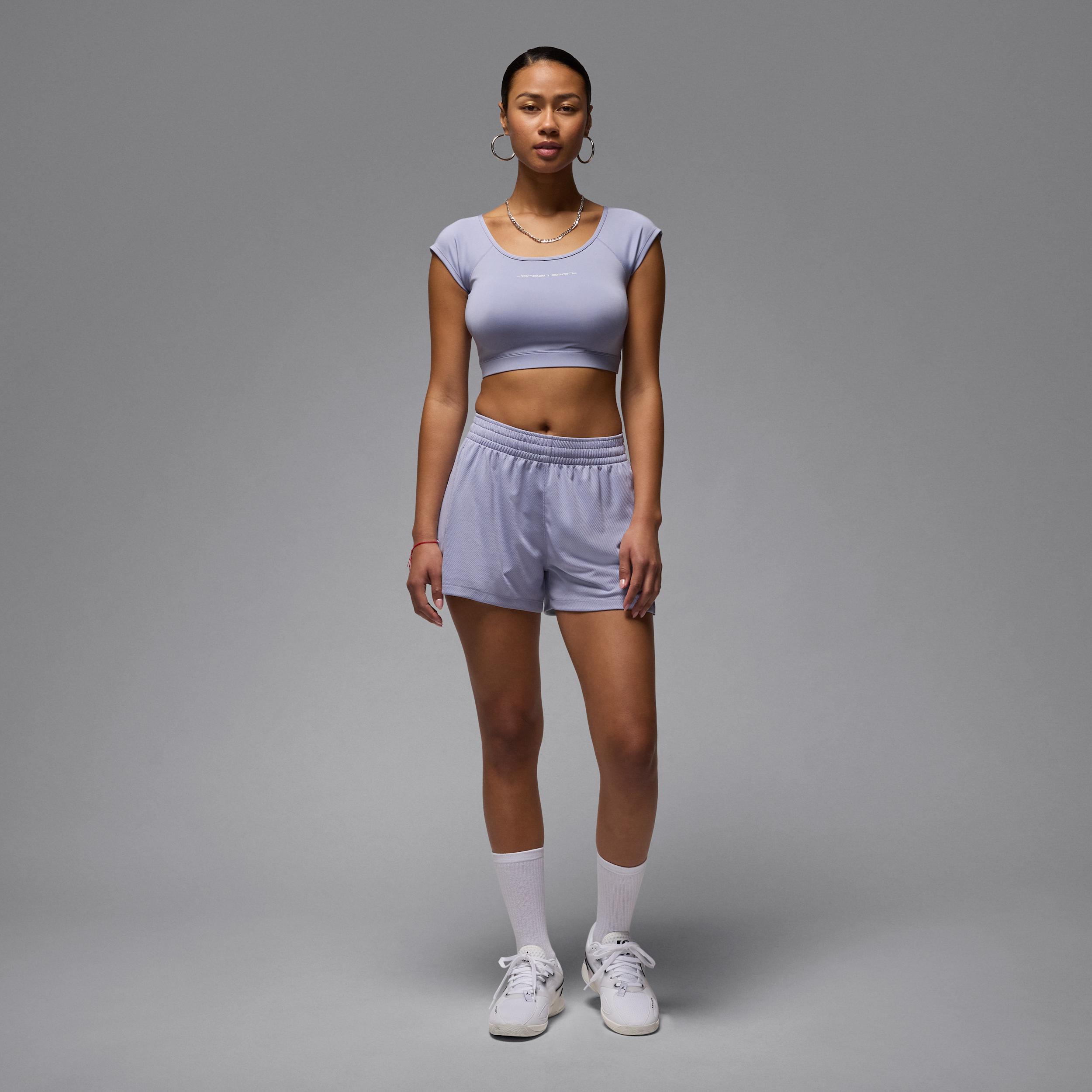 Women's Jordan Sport Short-Sleeve Knit Crop Top Product Image
