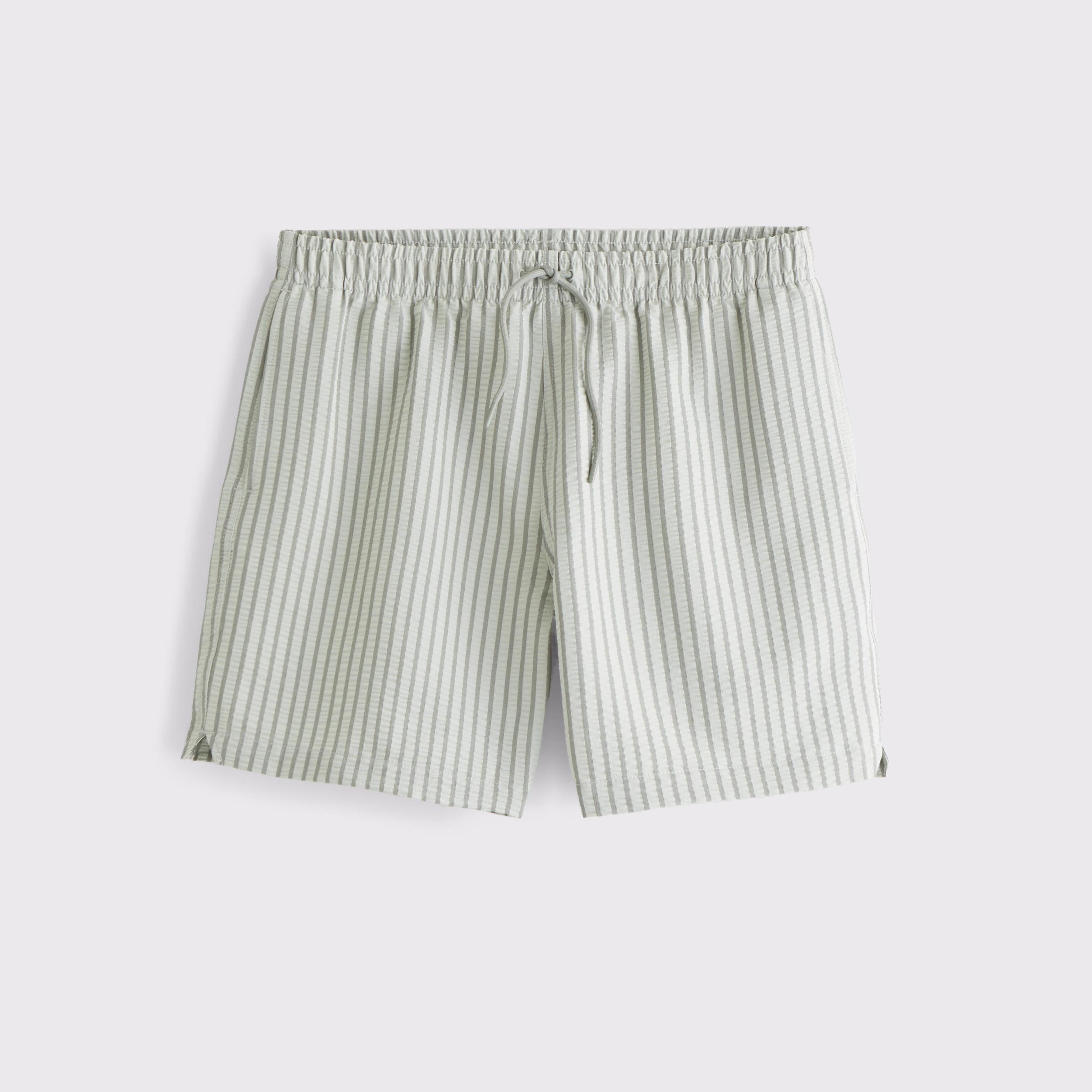 Pull-On Seersucker Swim Trunk Product Image