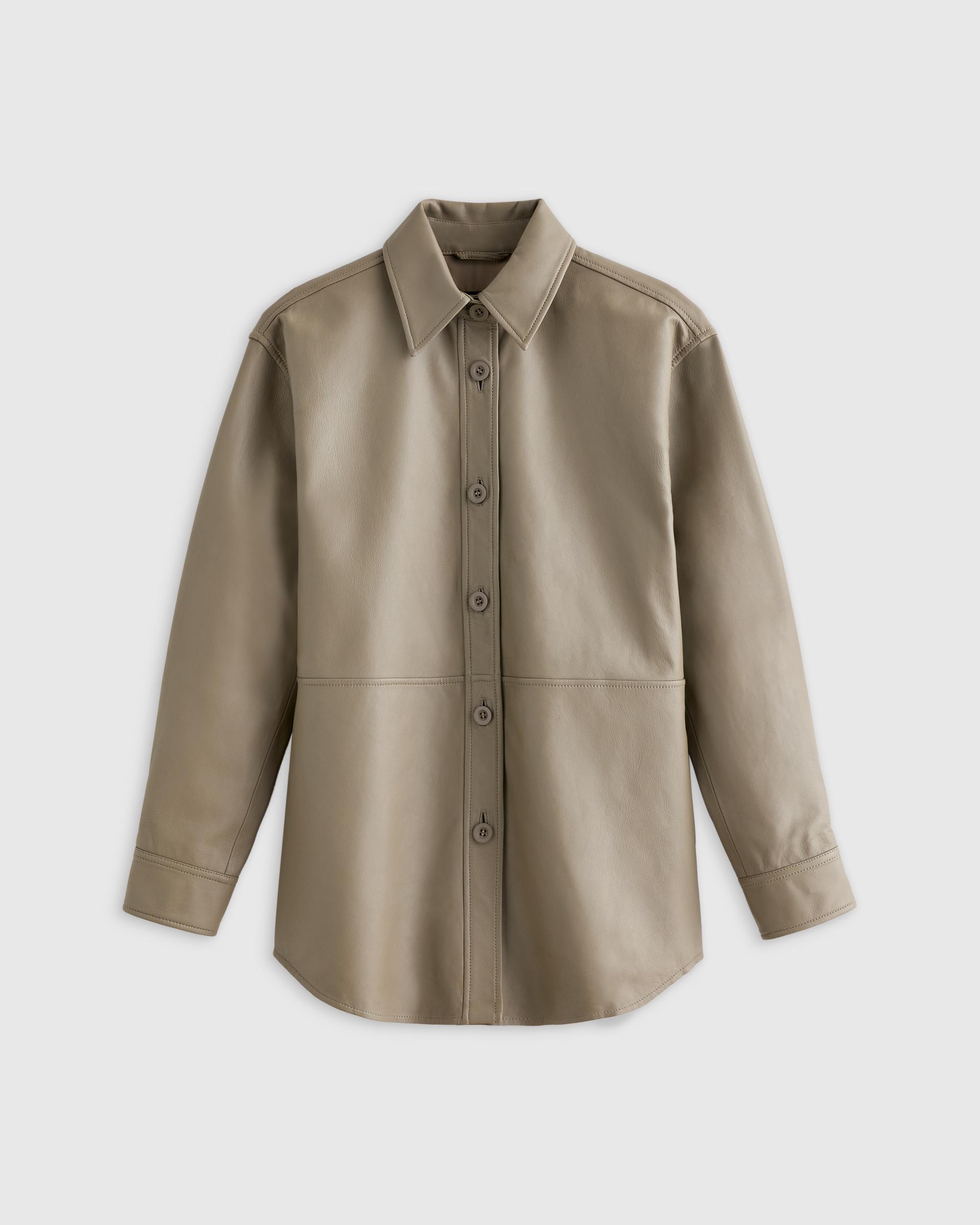 Quince | Women's Shirt Jacket Leather Product Image