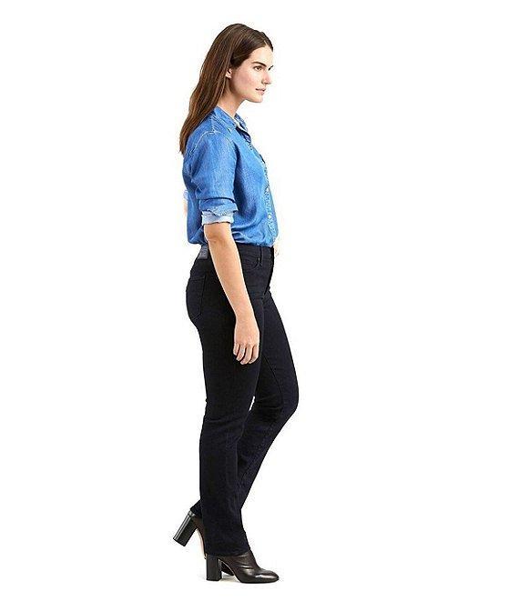 Levi's® 314 Shaping Straight Leg Mid Rise Jeans Product Image