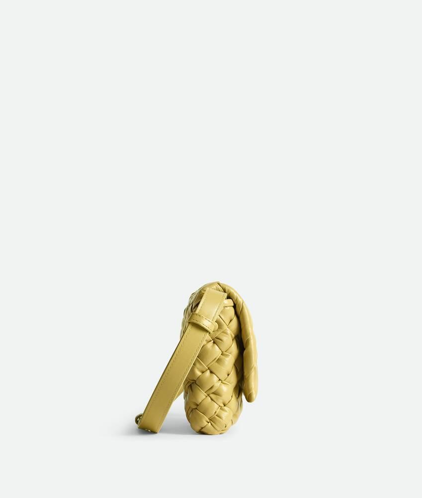 Men's Small Rumple Messenger in Straw Product Image
