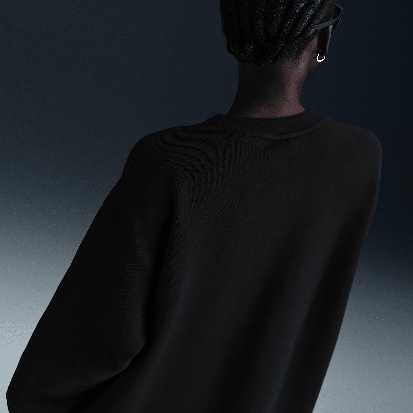 Nike Sportswear Women's Oversized Crew-Neck French Terry Sweatshirt Product Image