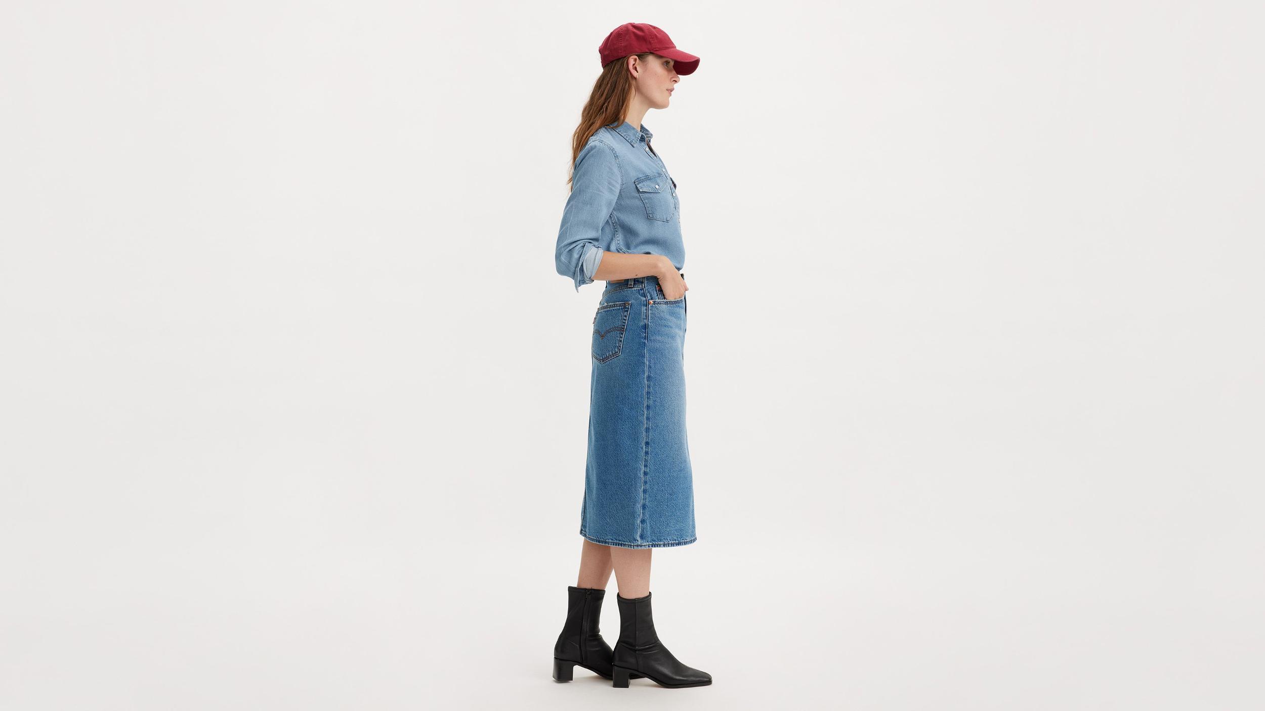 Side Slit Skirt Product Image