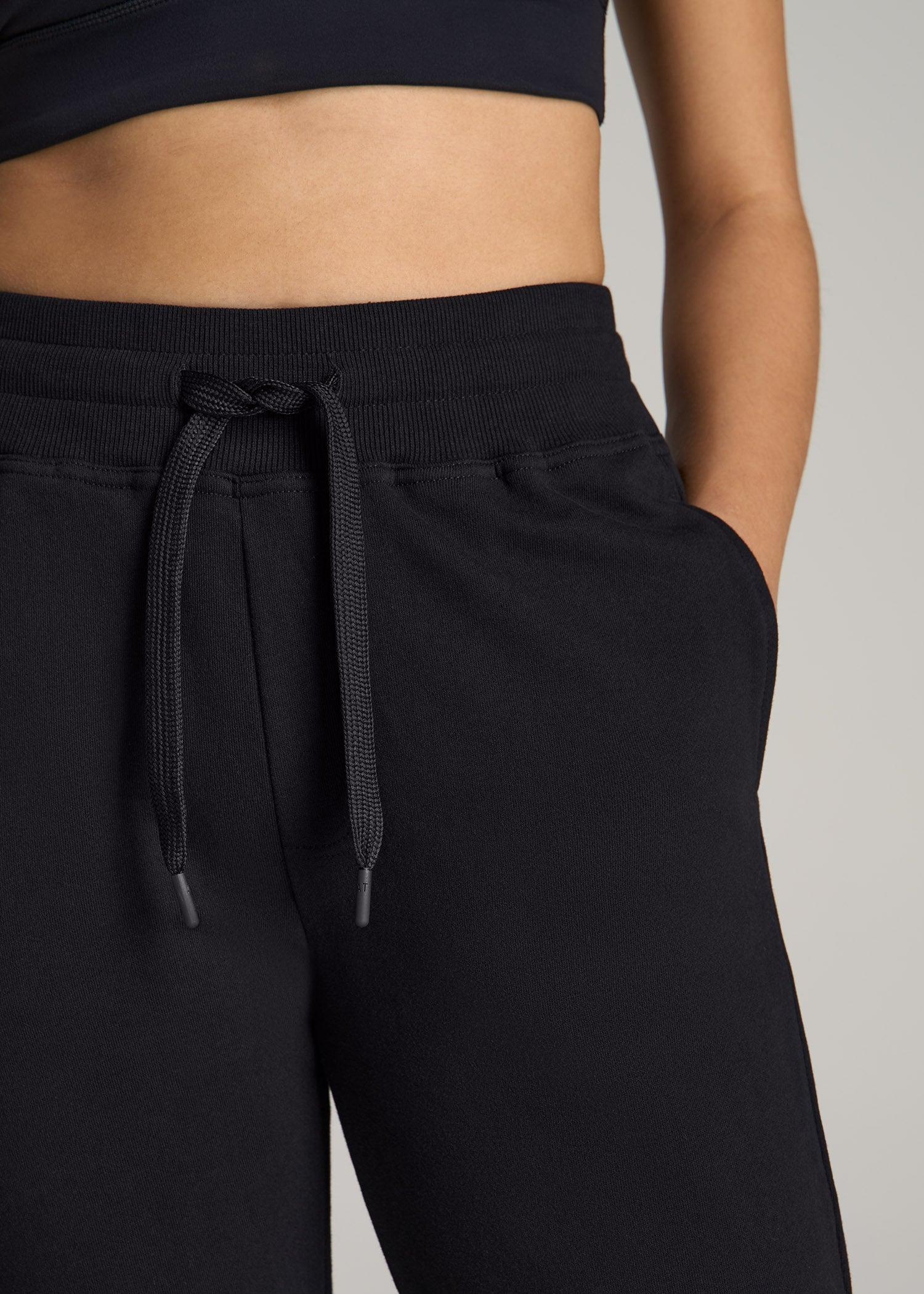 Wearever French Terry Tall Women's Joggers in Black Product Image