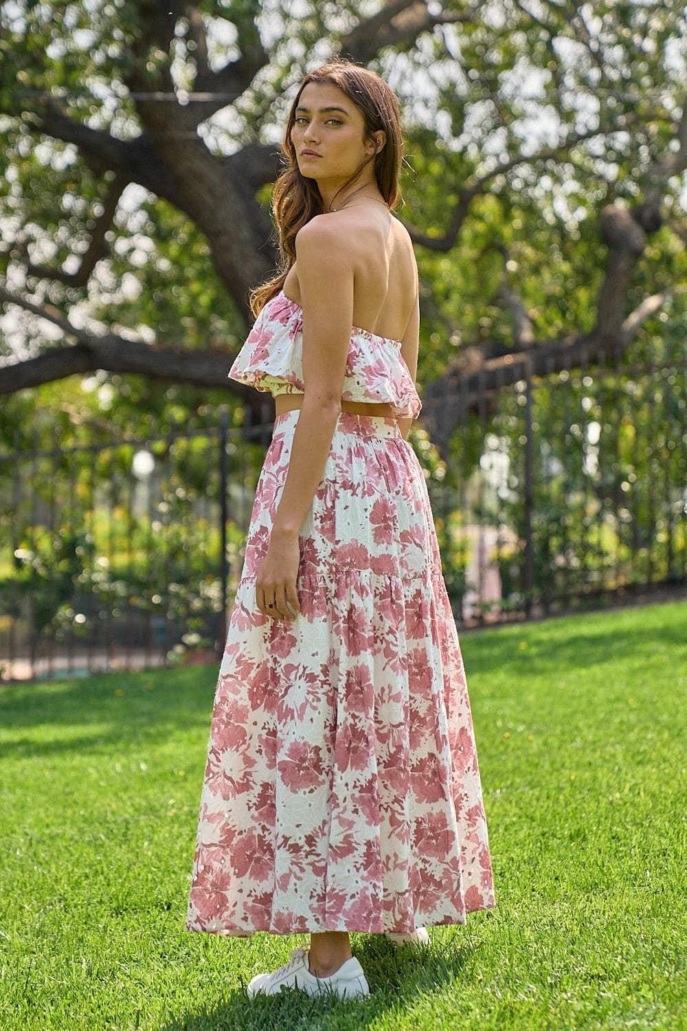 Floral Skirt Set Product Image