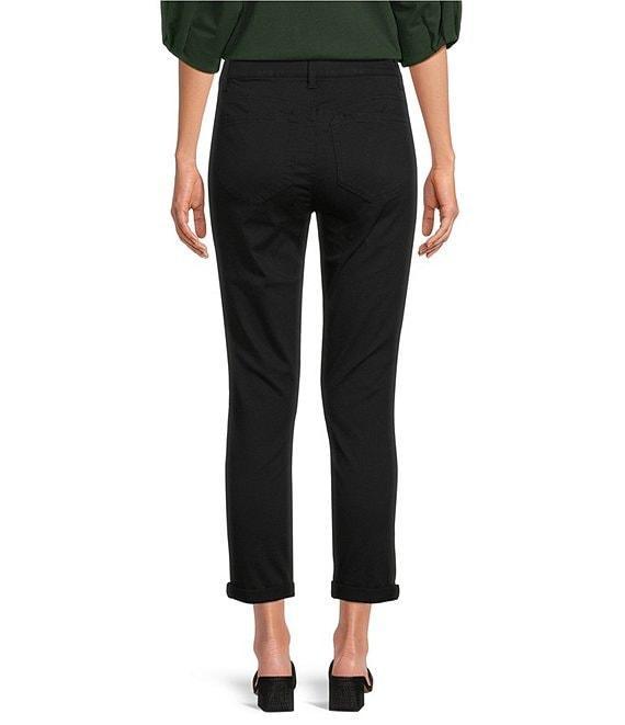 Gibson & Latimer Perfect Fit Roll-Cuff Skinny Twill Pants Product Image