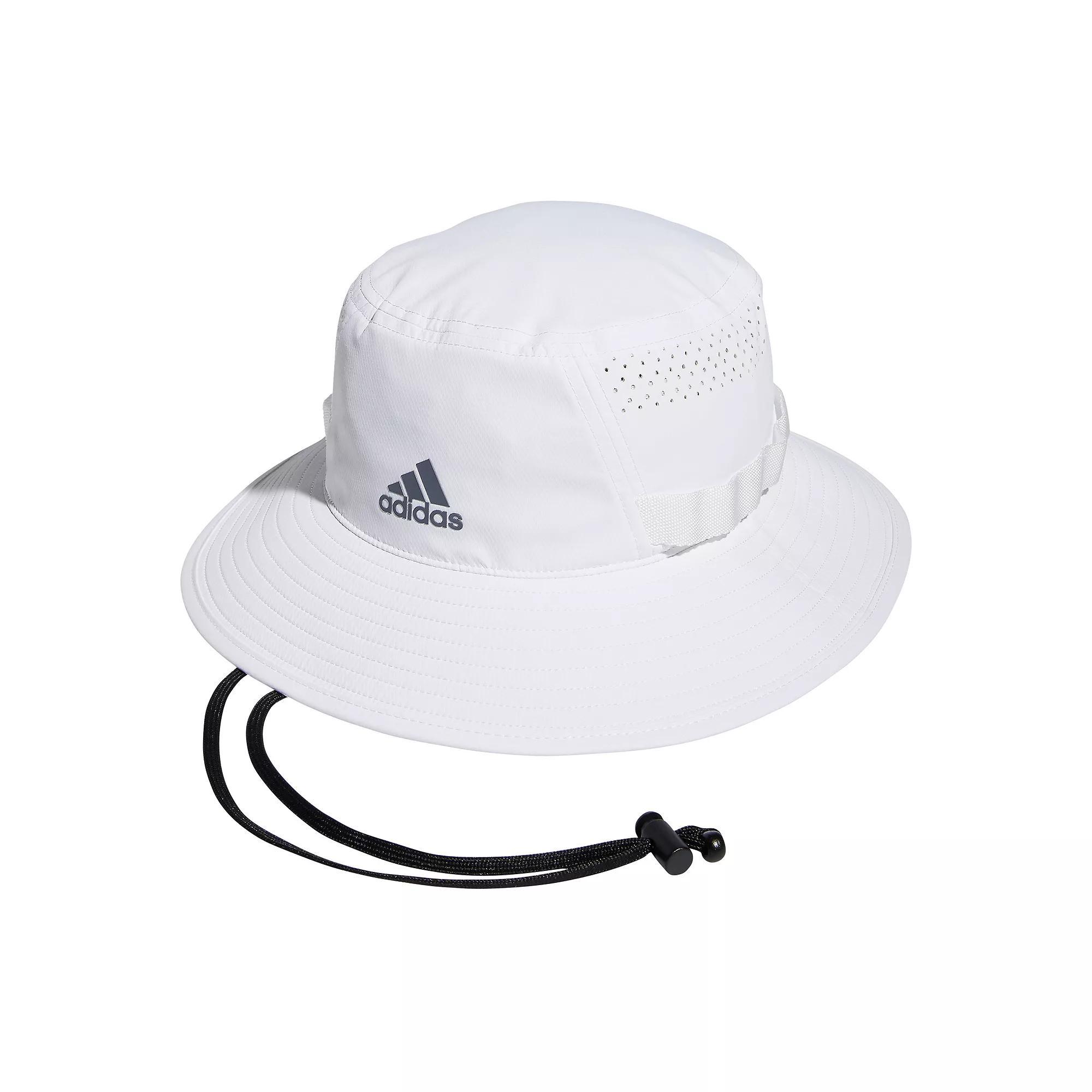 Men's adidas Victory 4 Bucket Hat, Size: Small/Medium, Feather Gray Black Product Image