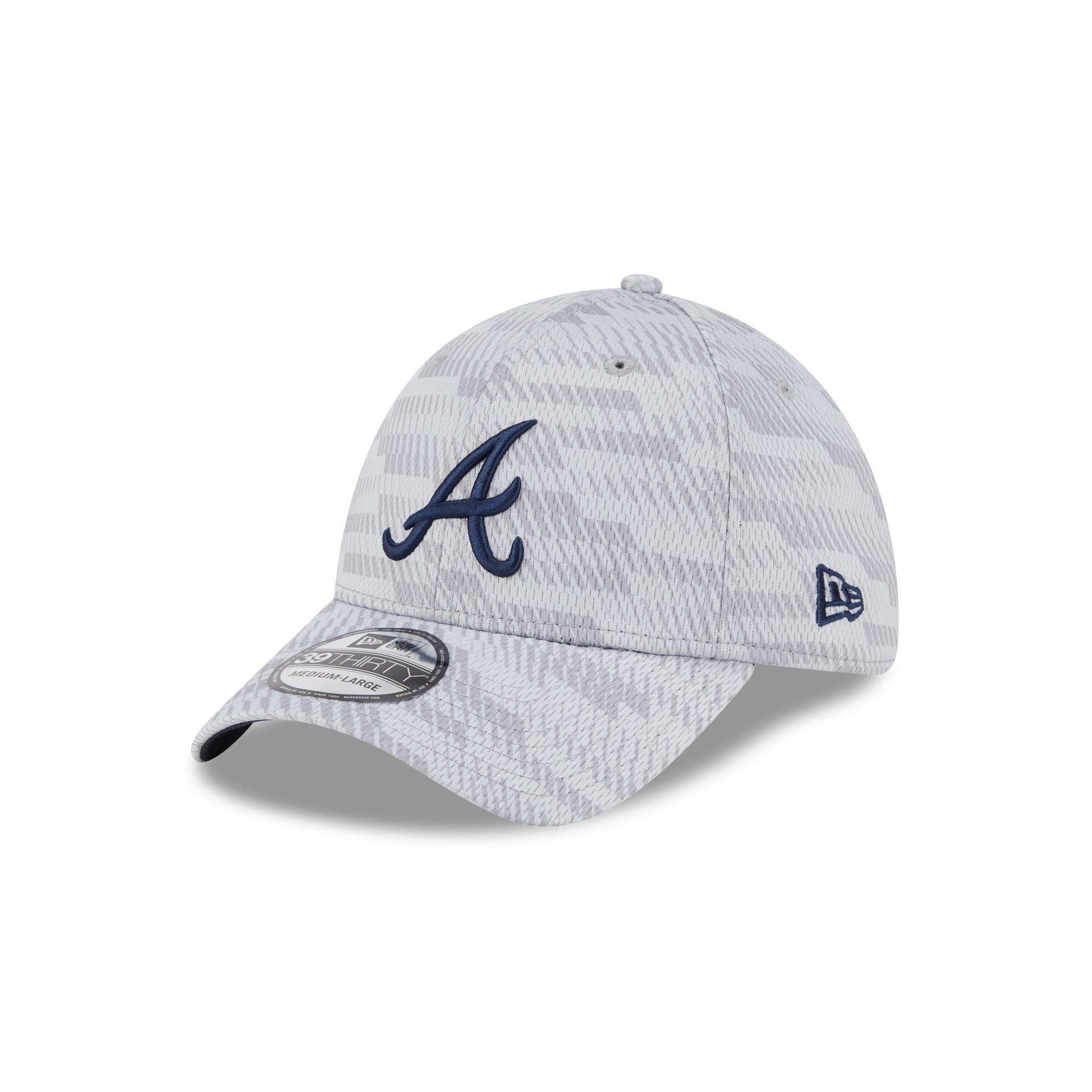 Atlanta Braves 2025 Clubhouse Gray 39THIRTY Stretch Fit Male Product Image