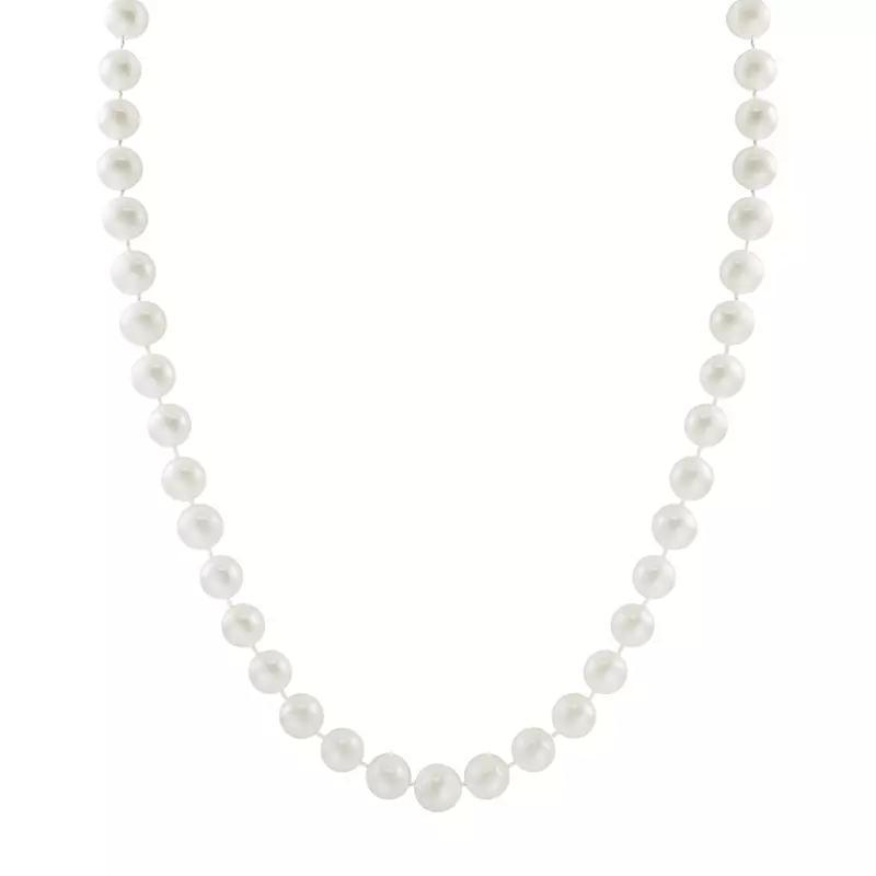 PearLustre by Imperial 10k Gold Freshwater Cultured Pearl Necklace - 18, Womens Product Image