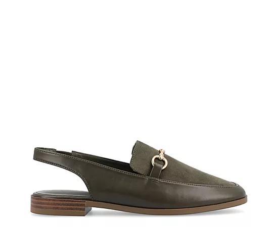 Journee Lainey Women's Tru Comfort Foam™ Flats, Size: 10, Blue Product Image