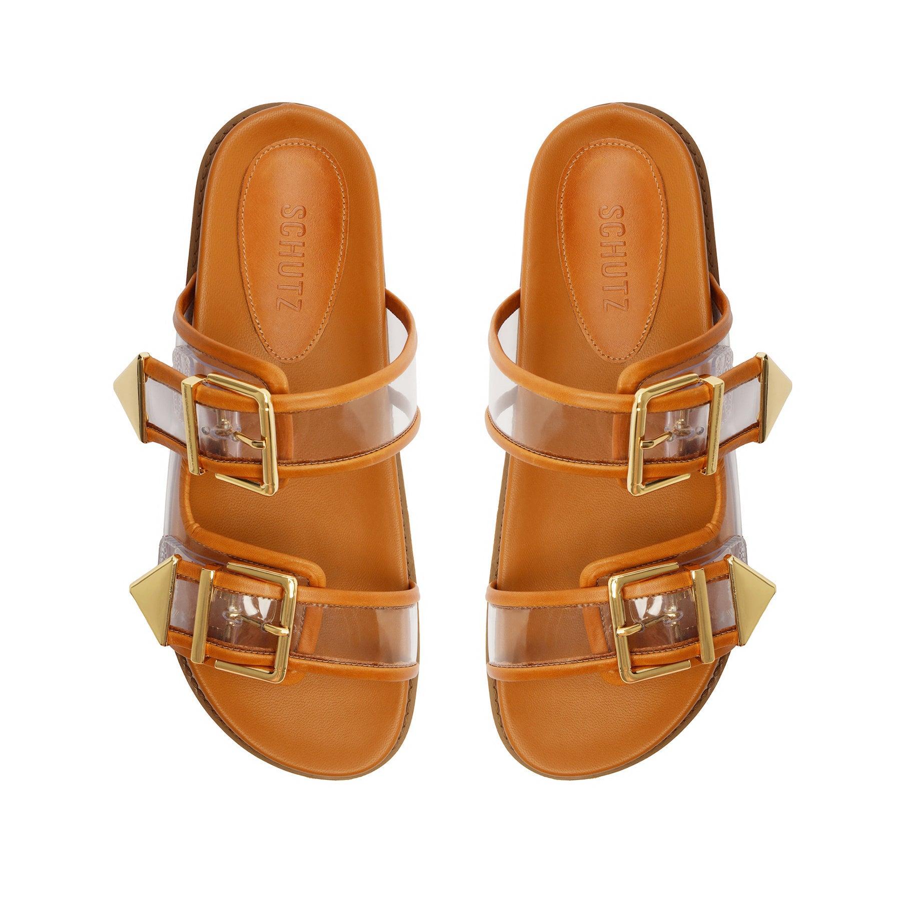 Naomi Sporty Vinyl & Metallic Sandal Product Image