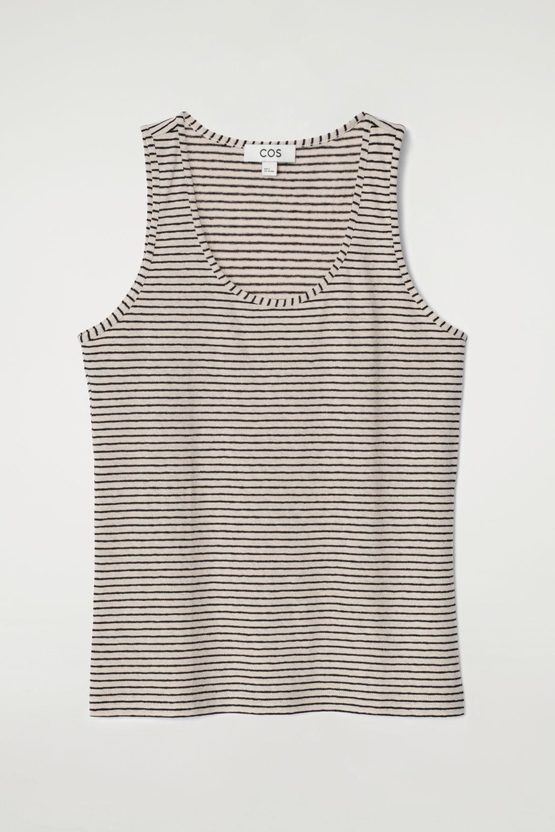 COTTON-LINEN TANK TOP Product Image