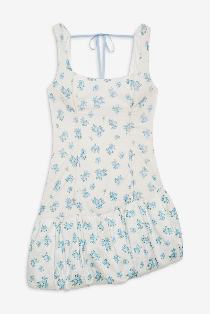 Evelyne Mini Dress — Blue Product Image
