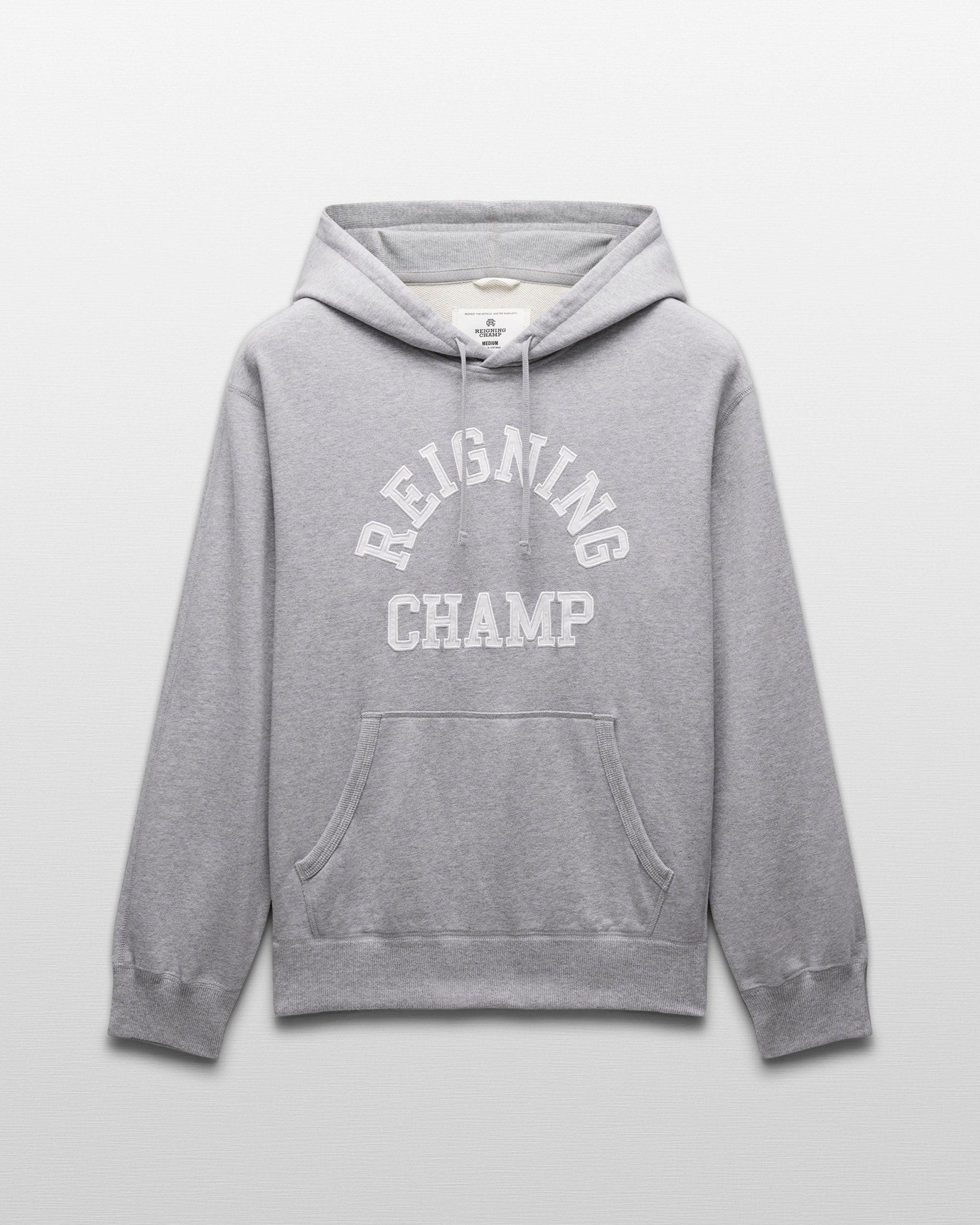 Midweight Terry Arch Logo Standard Hoodie Male Product Image