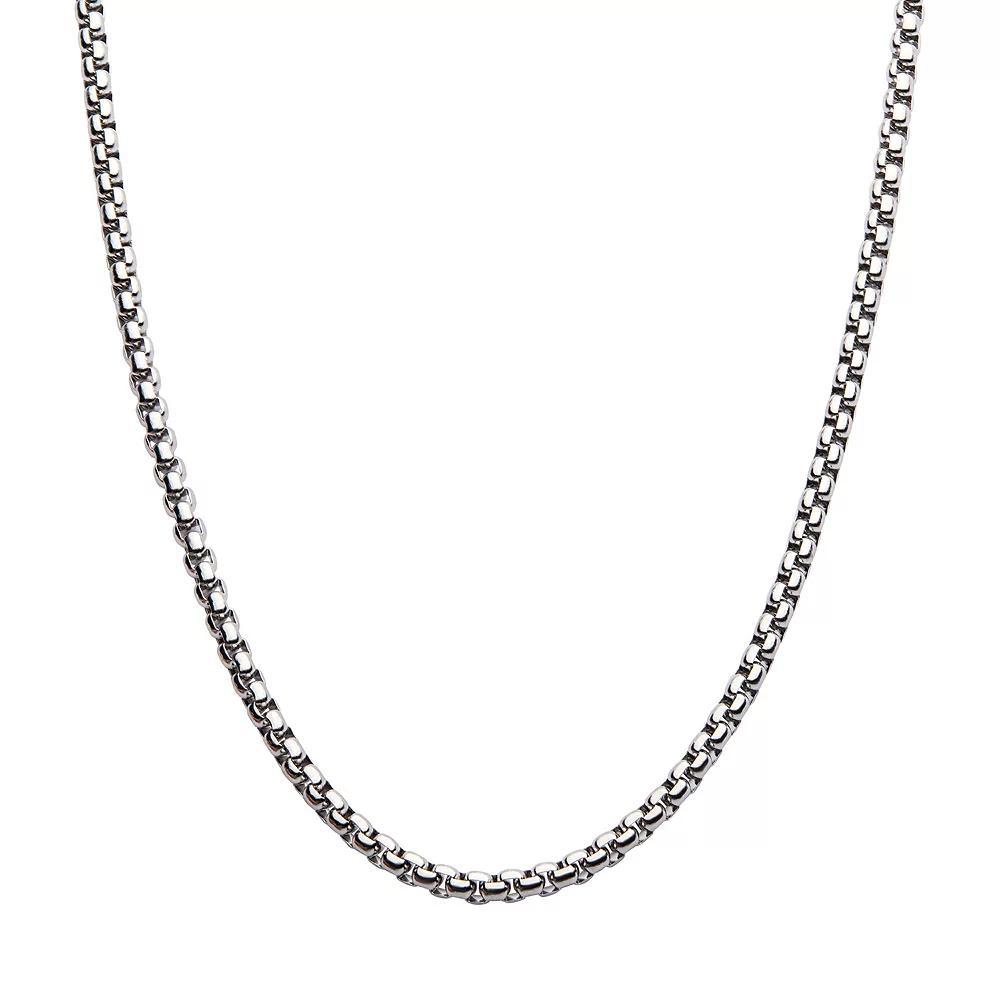 18k Gold Over Stainless Steel 4 mm Box Chain Necklace, Men's, Size: 22", Gold Tone Product Image