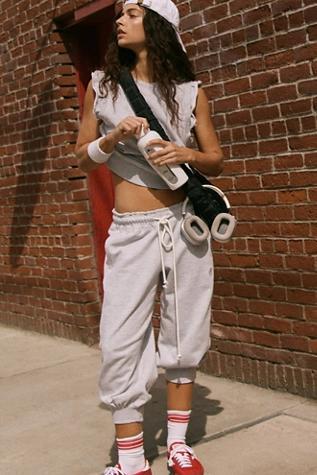 Flutter Cropped Joggers Product Image