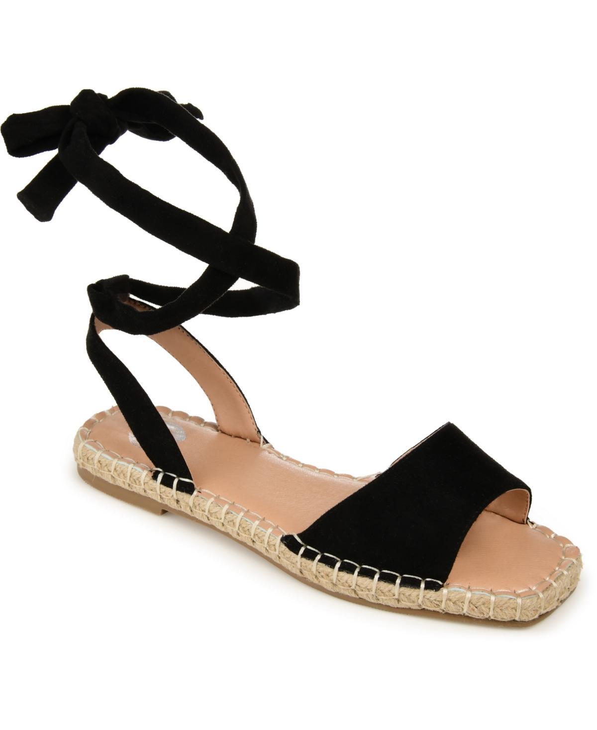 Journee Emelie Womens Espadrille Sandals Purple Product Image